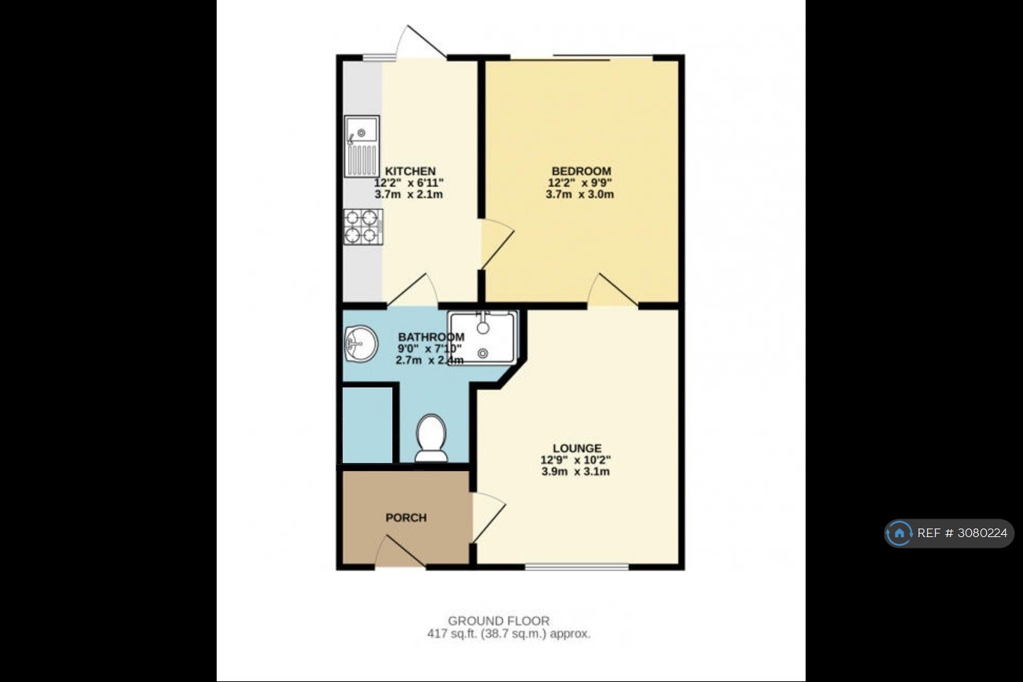 Runley Road, Luton floorplan