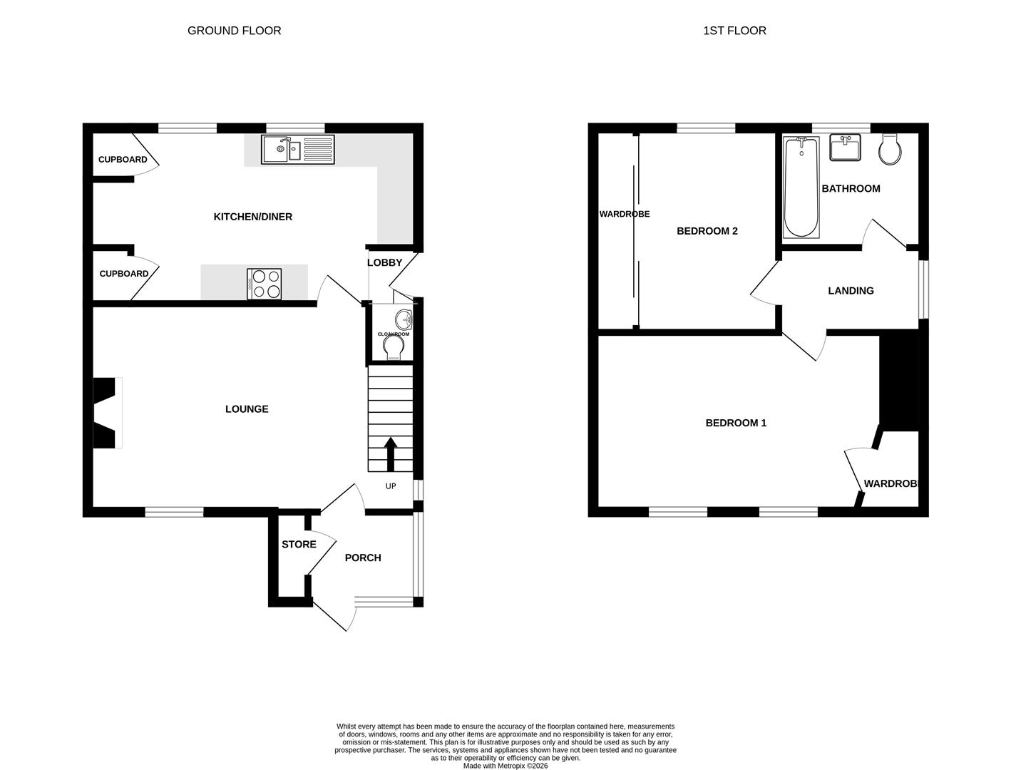13, Lady Jane Grey Road, King's Lynn floorplan