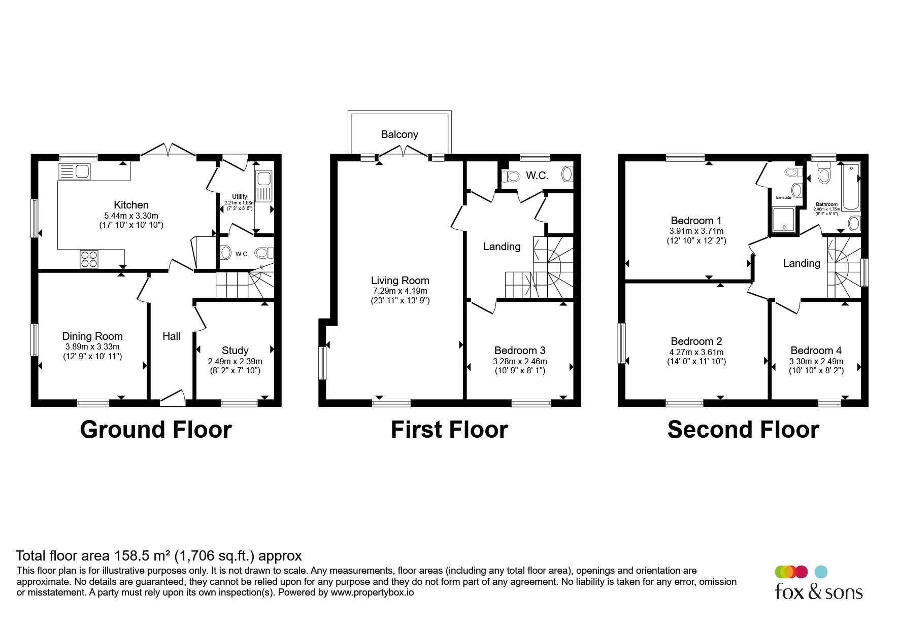 42, Lundy Walk, Hailsham floorplan