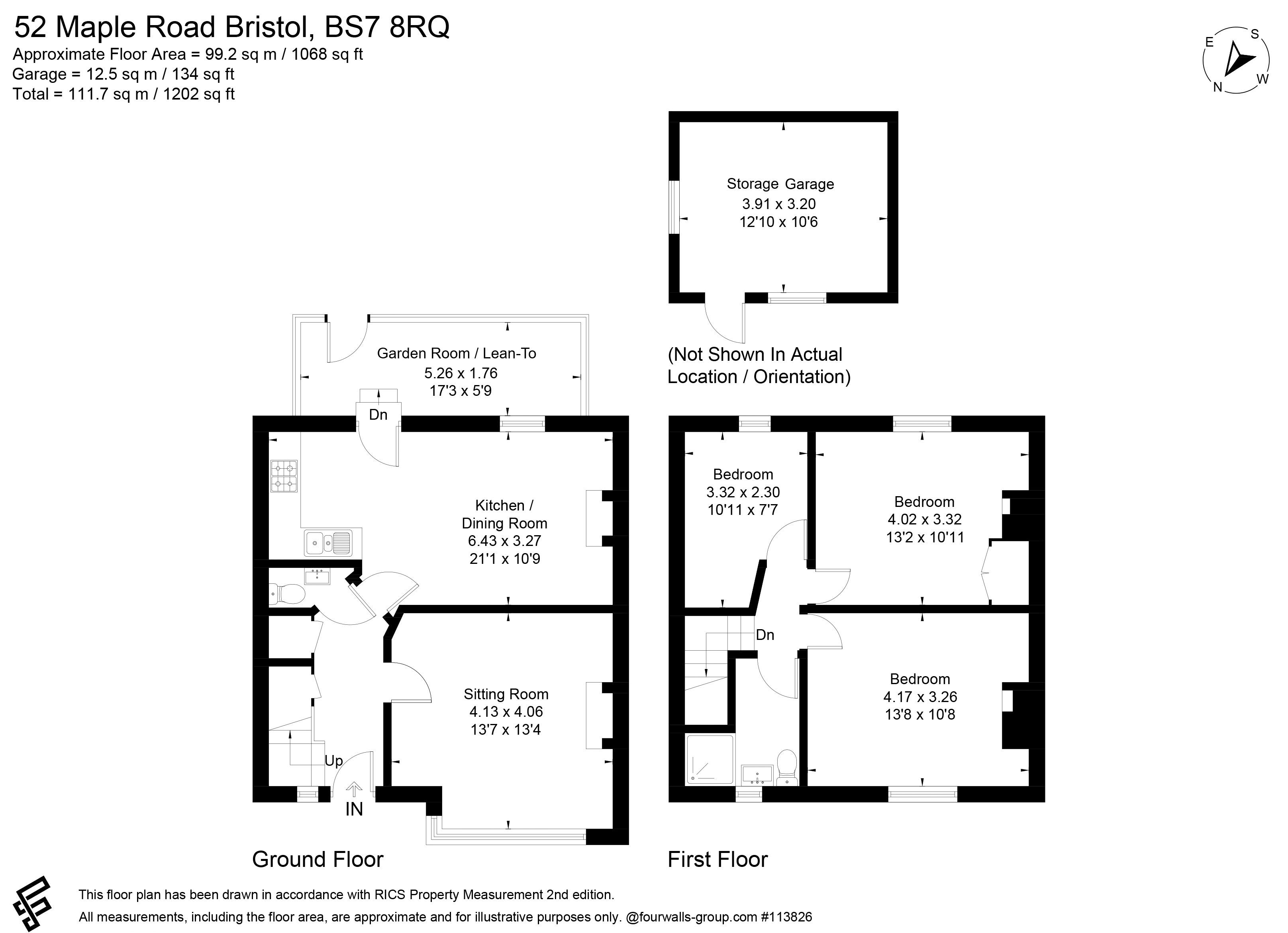 52, Maple Road, Bristol floorplan