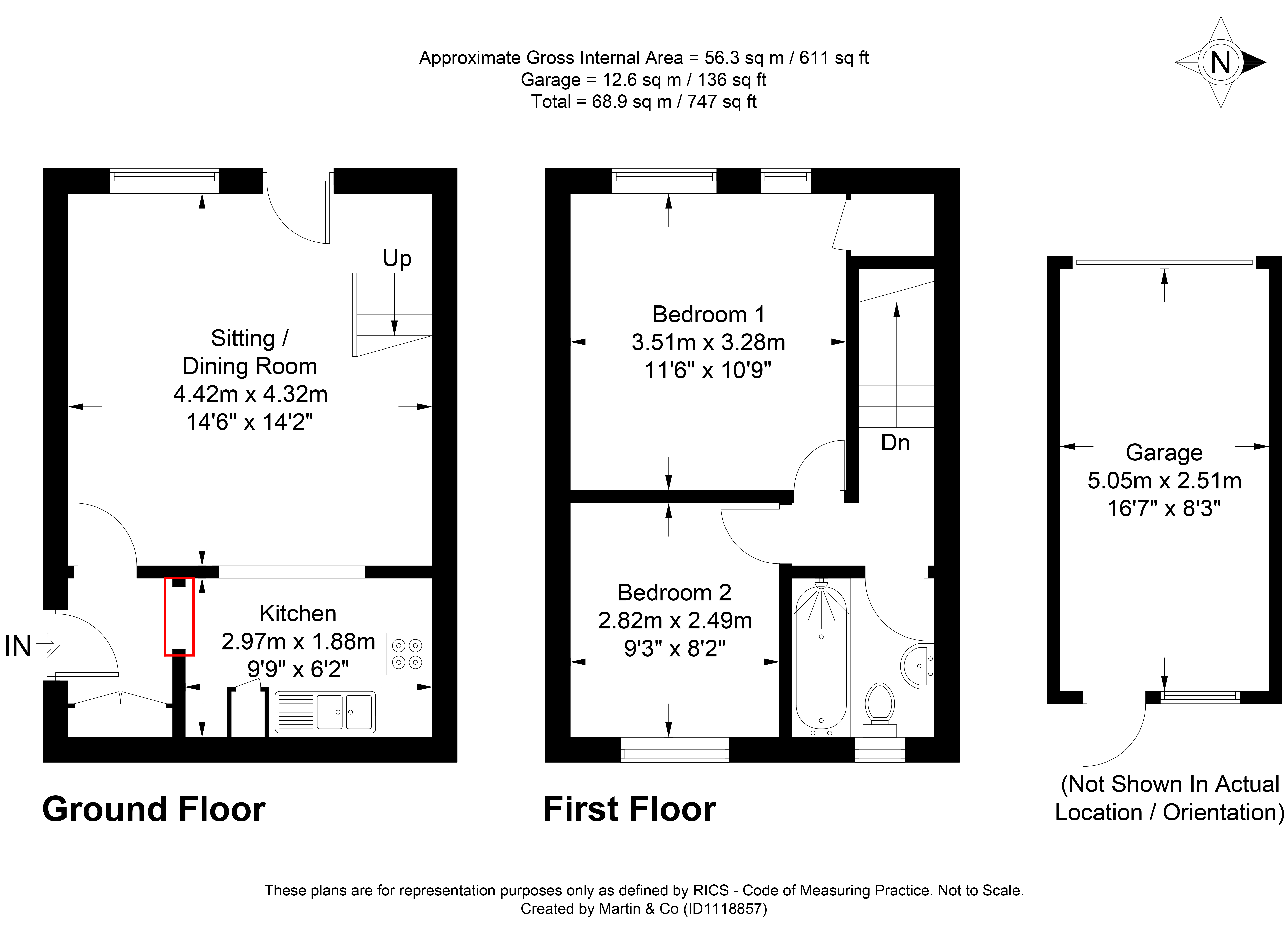 18, Harvest Close, Winchester floorplan