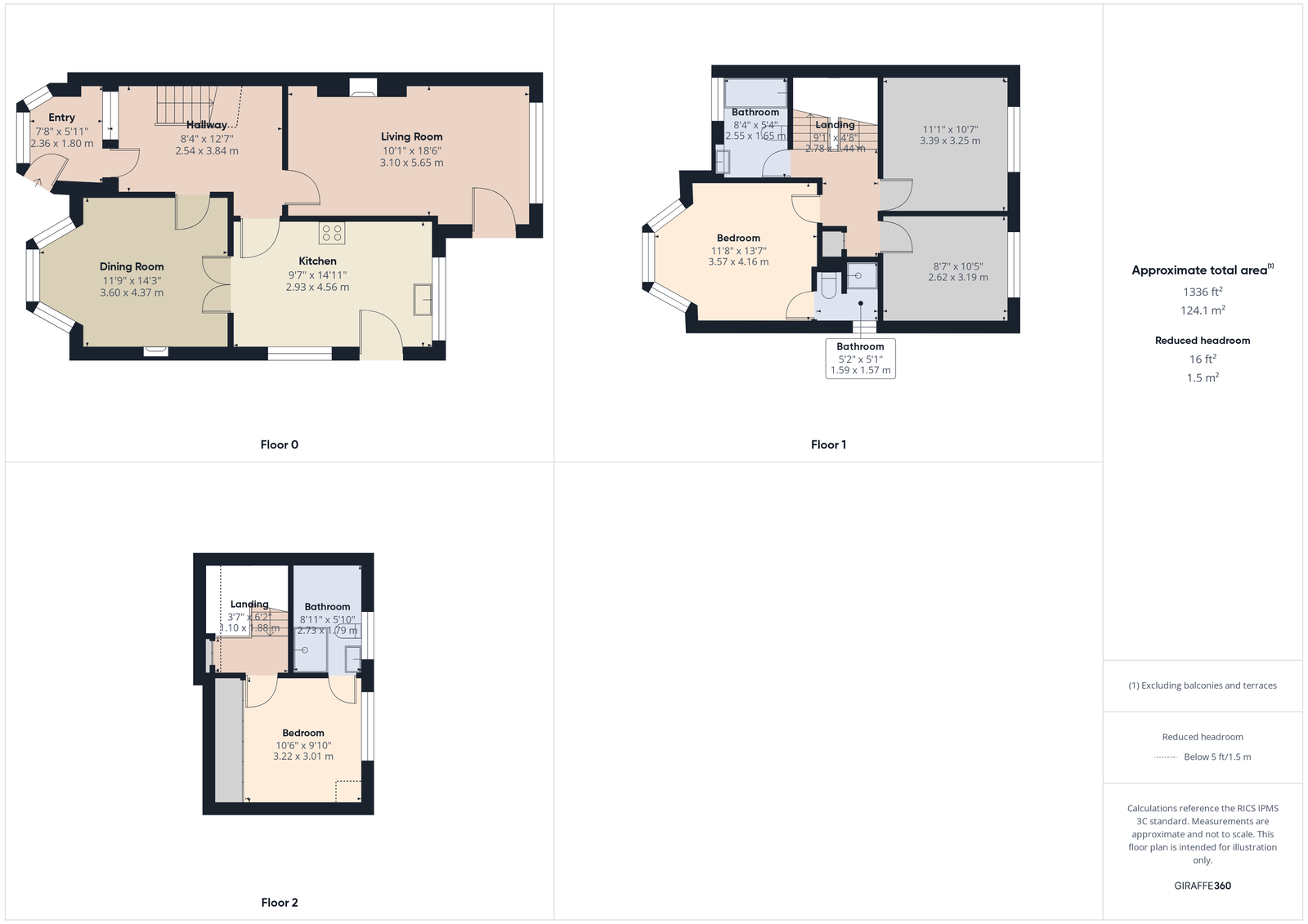 9, Clennon Rise, Paignton floorplan