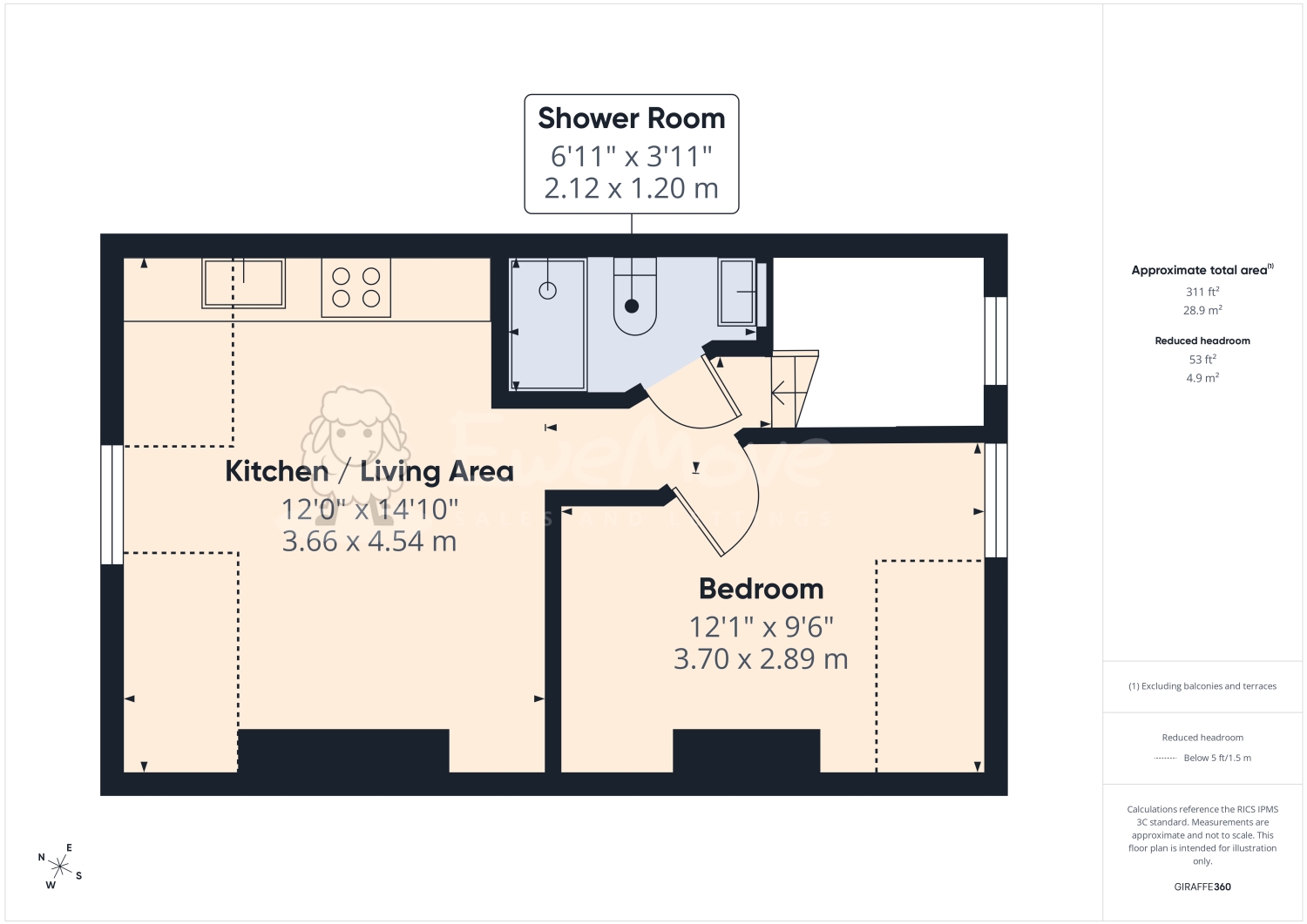Coolinge Road, Folkestone floorplan