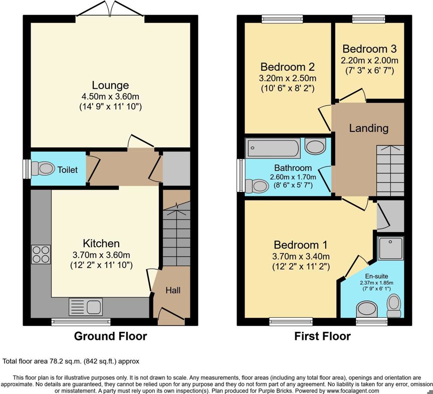 71, Welby Way, Durham floorplan