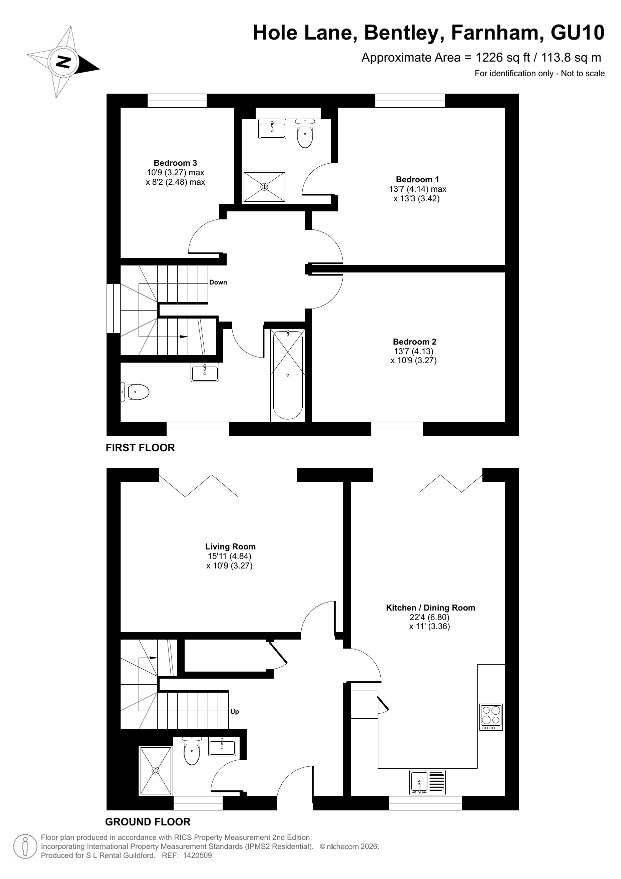 Plot 1 Bentley Village Surgery, Hole Lane, Farnham floorplan