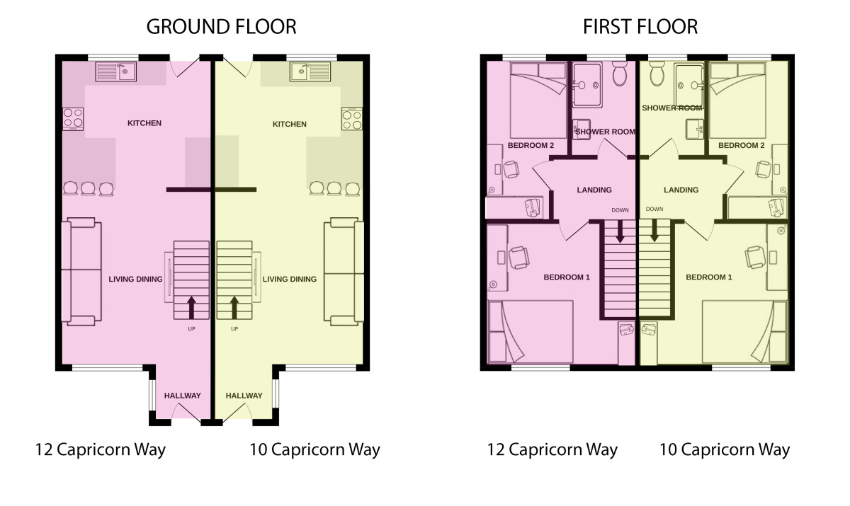 12, Capricorn Way, Salford floorplan