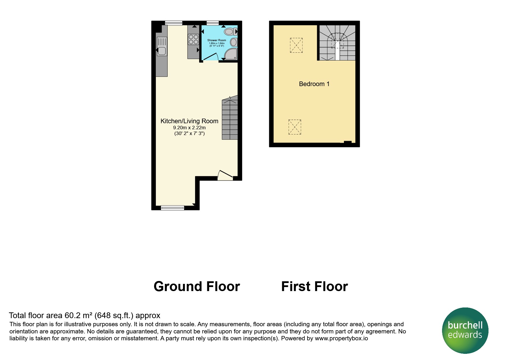 Flat 12, Erewash Works, 34a, Wood Street, Ilkeston floorplan