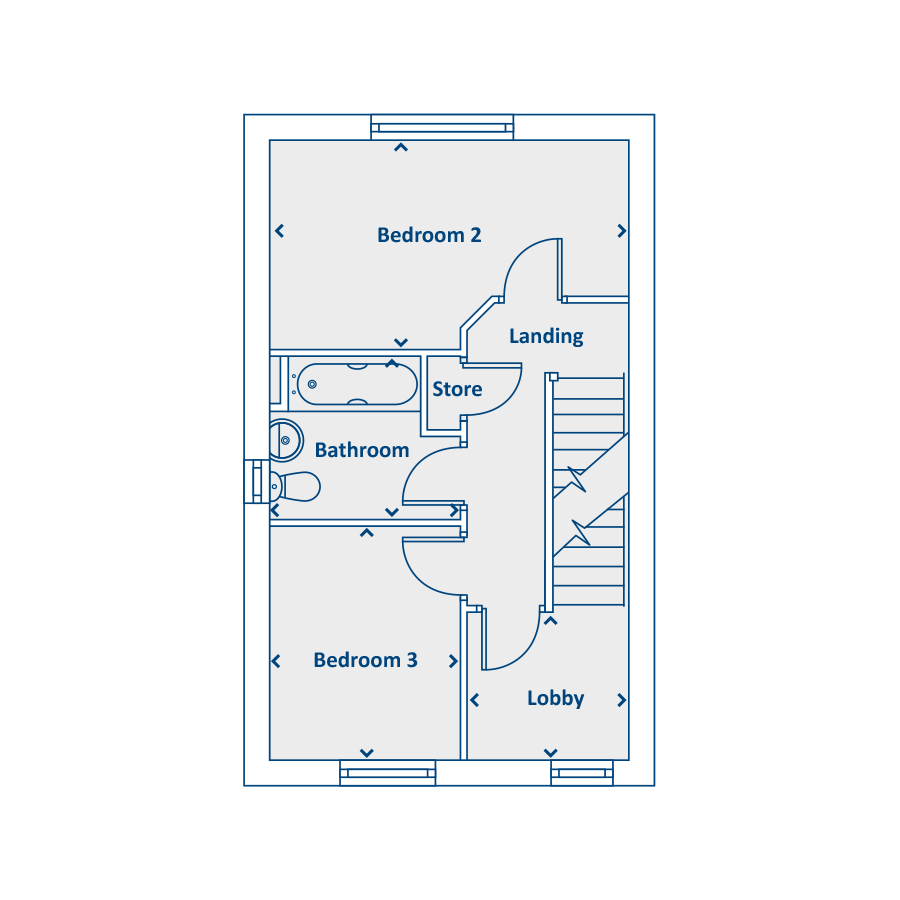 Plot 307, Foxton Drive, Glenrothes floorplan