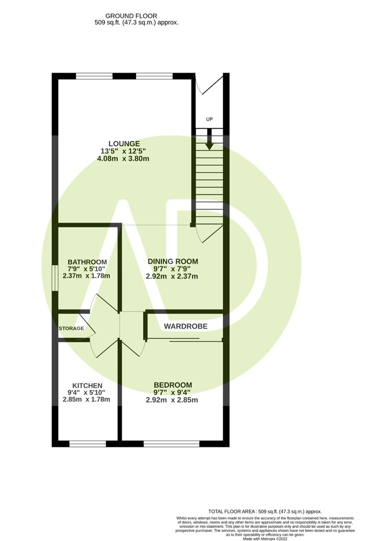 48, Hamburgh Court, Herts floorplan