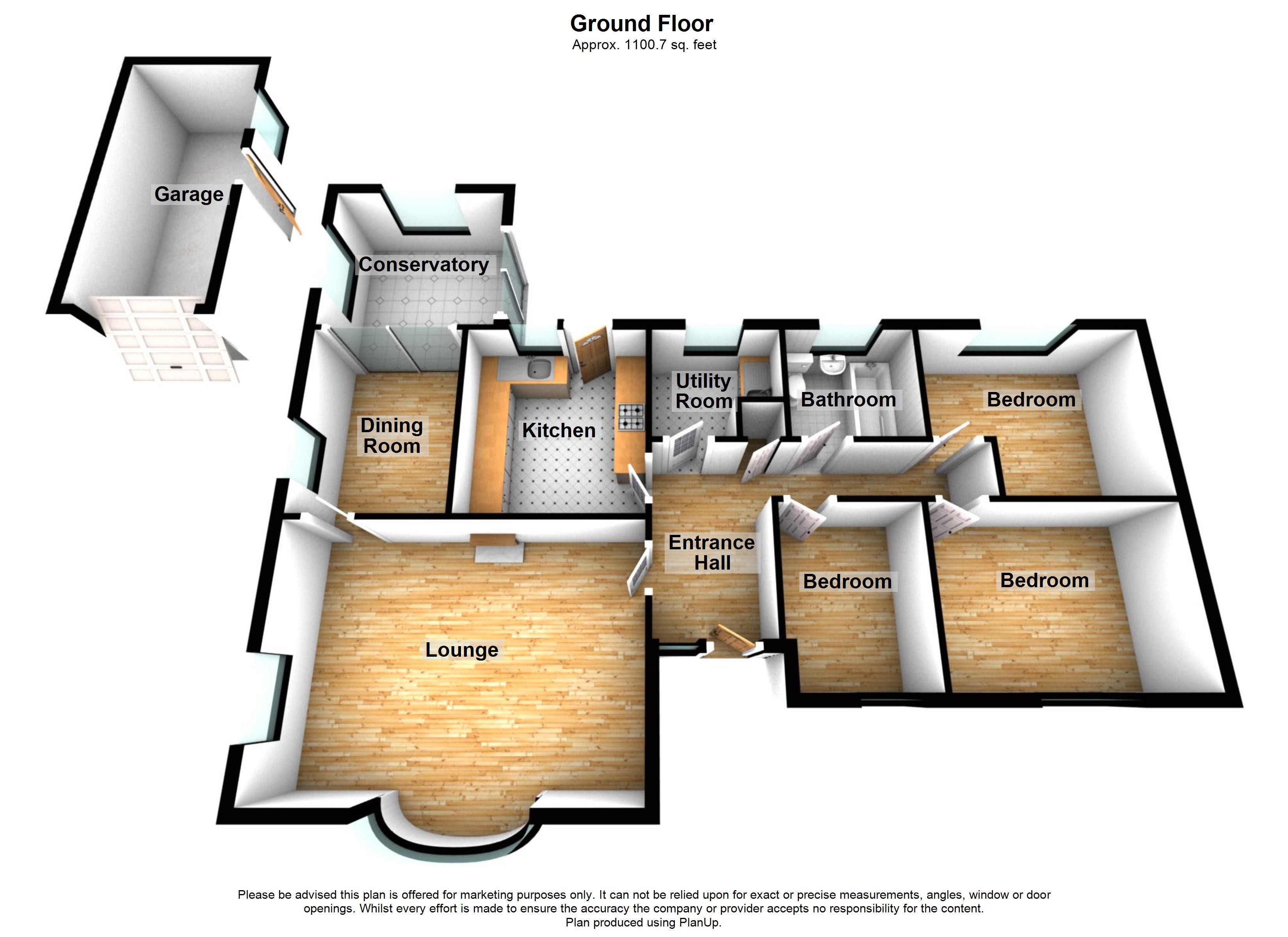 3 Bedrooms Bungalow for sale in Wickham Close, Newington, Sittingbourne ME9