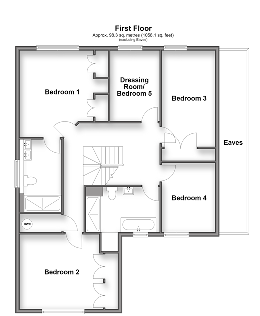 Broad Oak, Uckfield floorplan