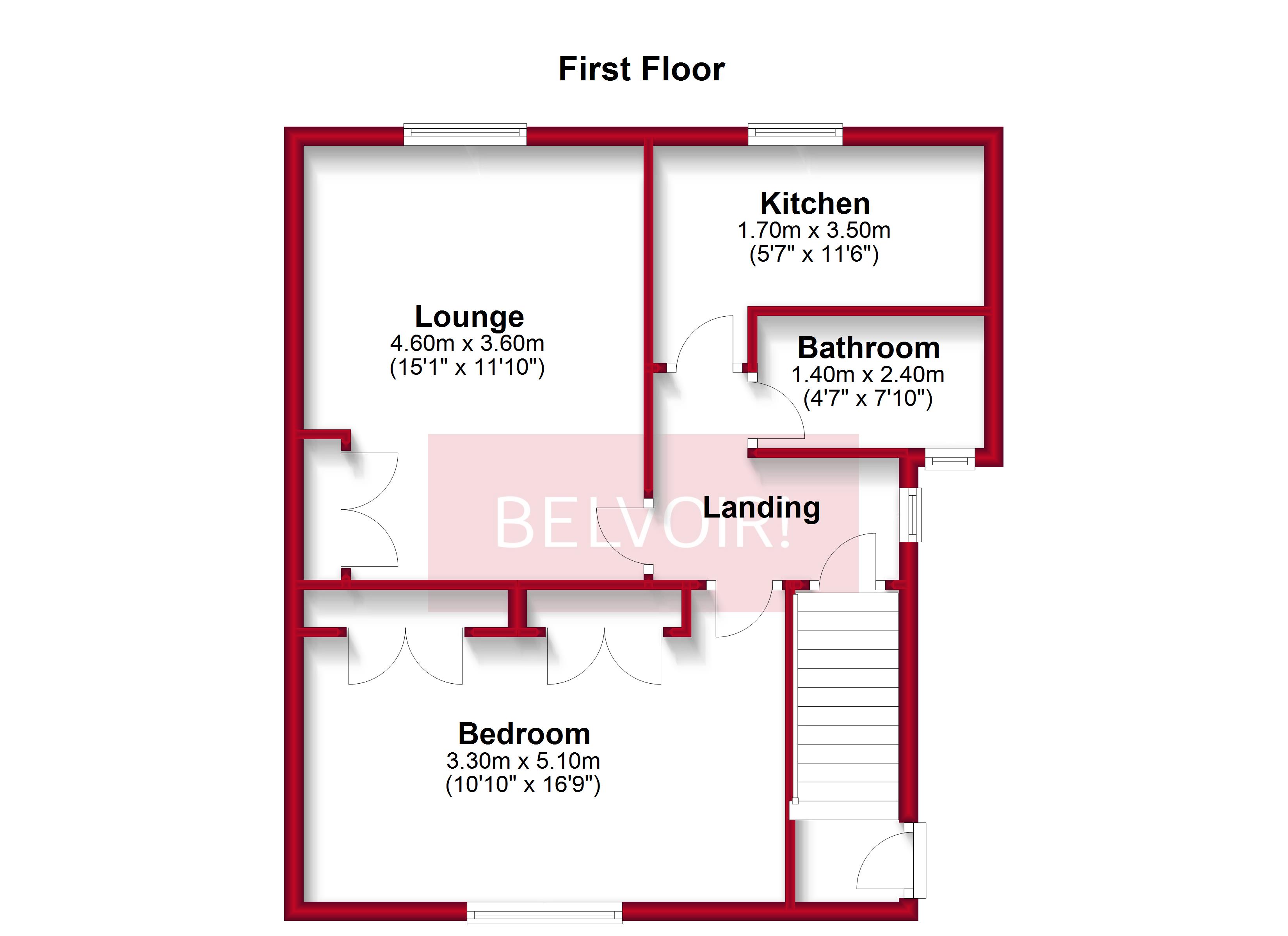 1 Bedrooms Flat to rent in Almond Street, Grangemouth FK3