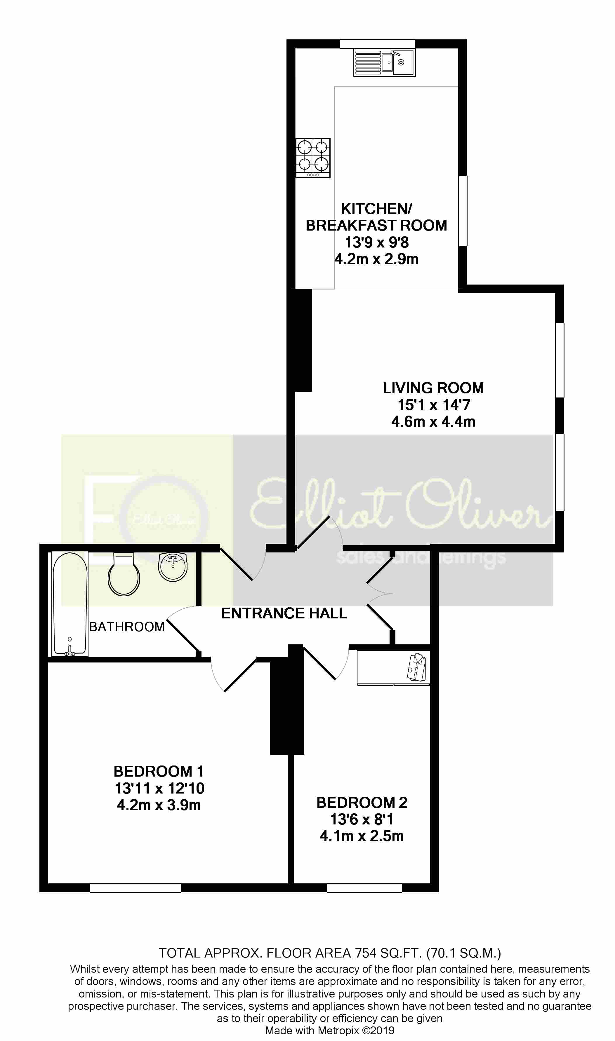 2 Bedrooms Flat for sale in North Hall Mews, Pittville Circus Road, Cheltenham GL52