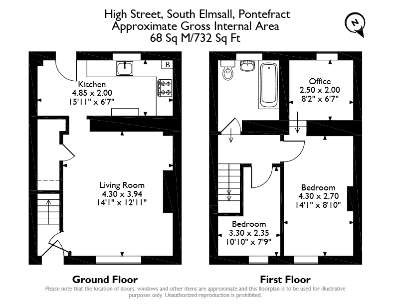 30, High Street, Pontefract floorplan