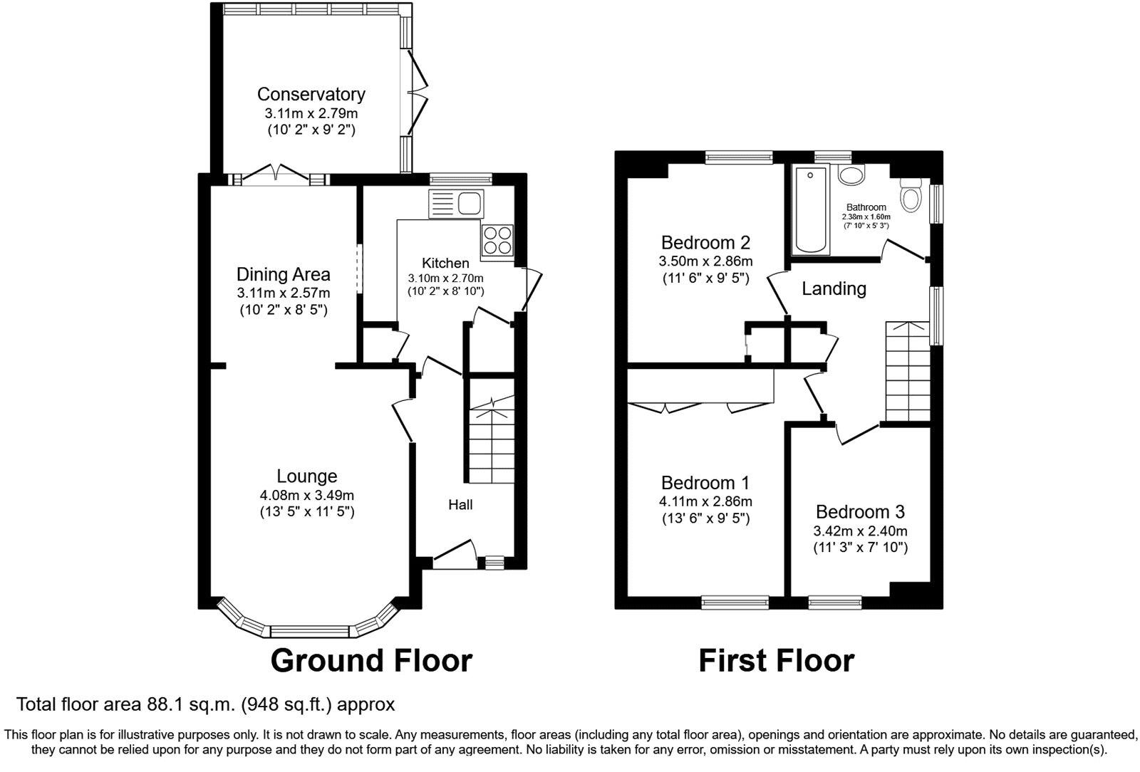 Archer Way, Swanley, Kent BR8, 3 bedroom semidetached house for sale