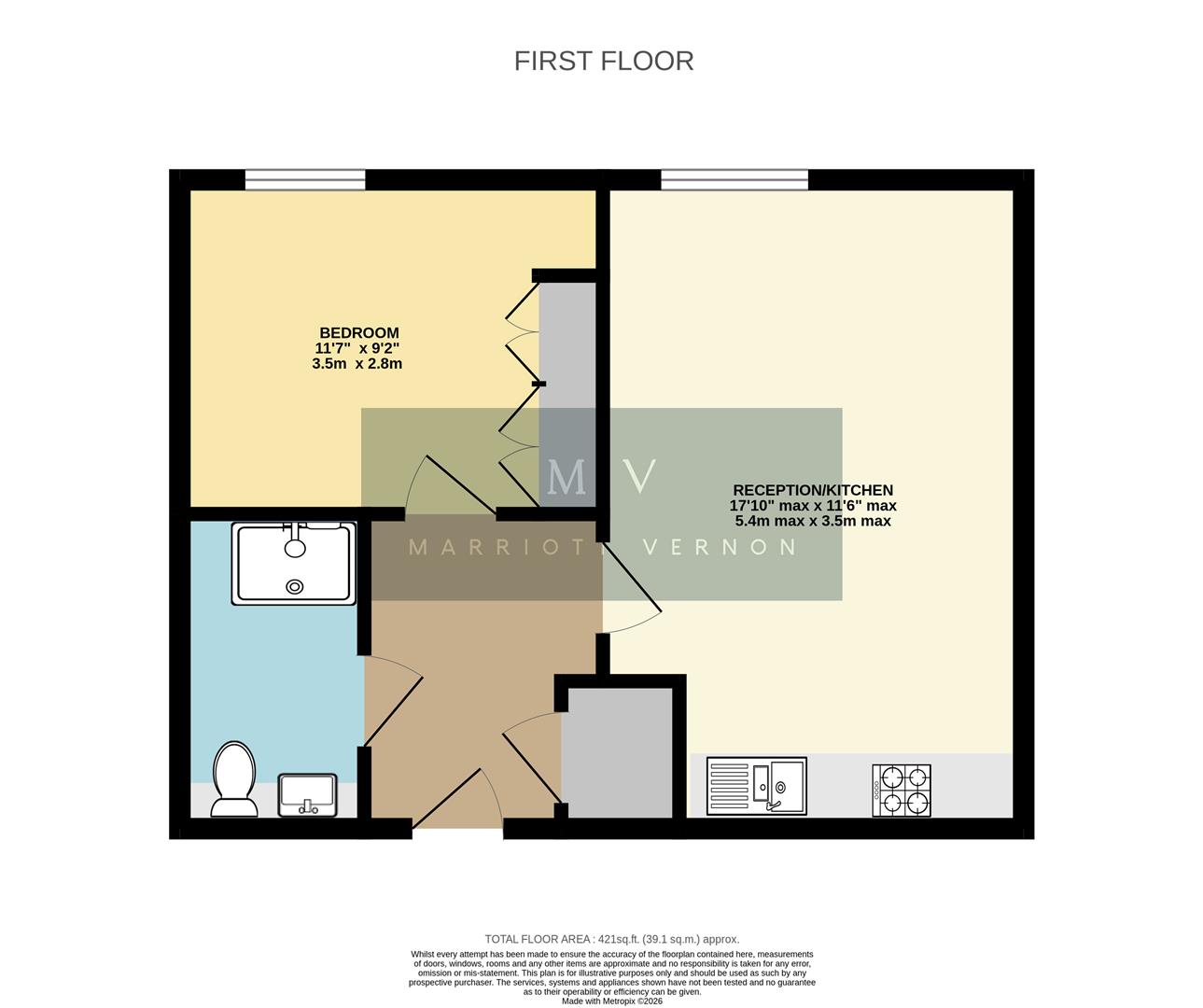 Flat 7, 30, Addiscombe Grove, Croydon floorplan