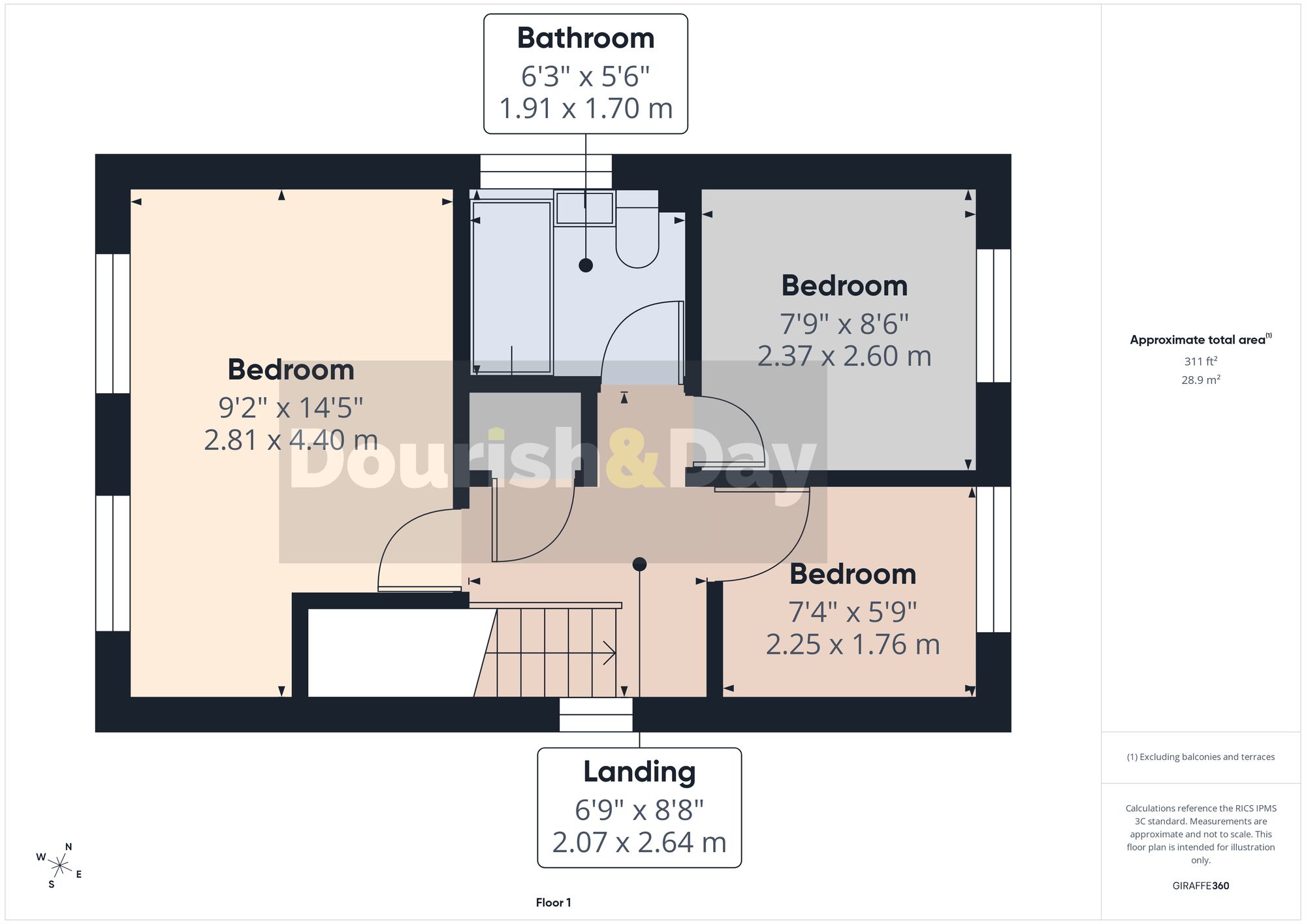 25 Orwell Drive, Stafford floorplan