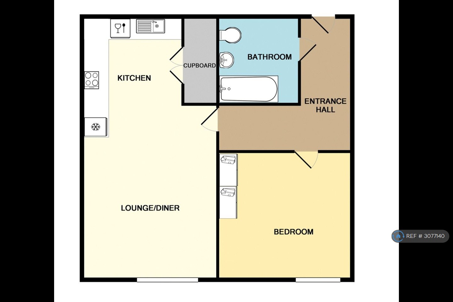 Rick Roberts Way, London floorplan