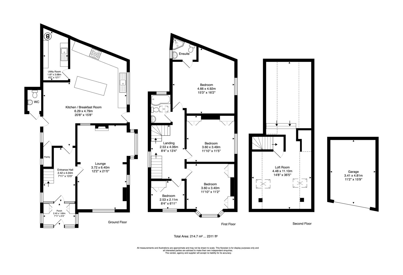73, Tennis Court Drive, Leicester floorplan