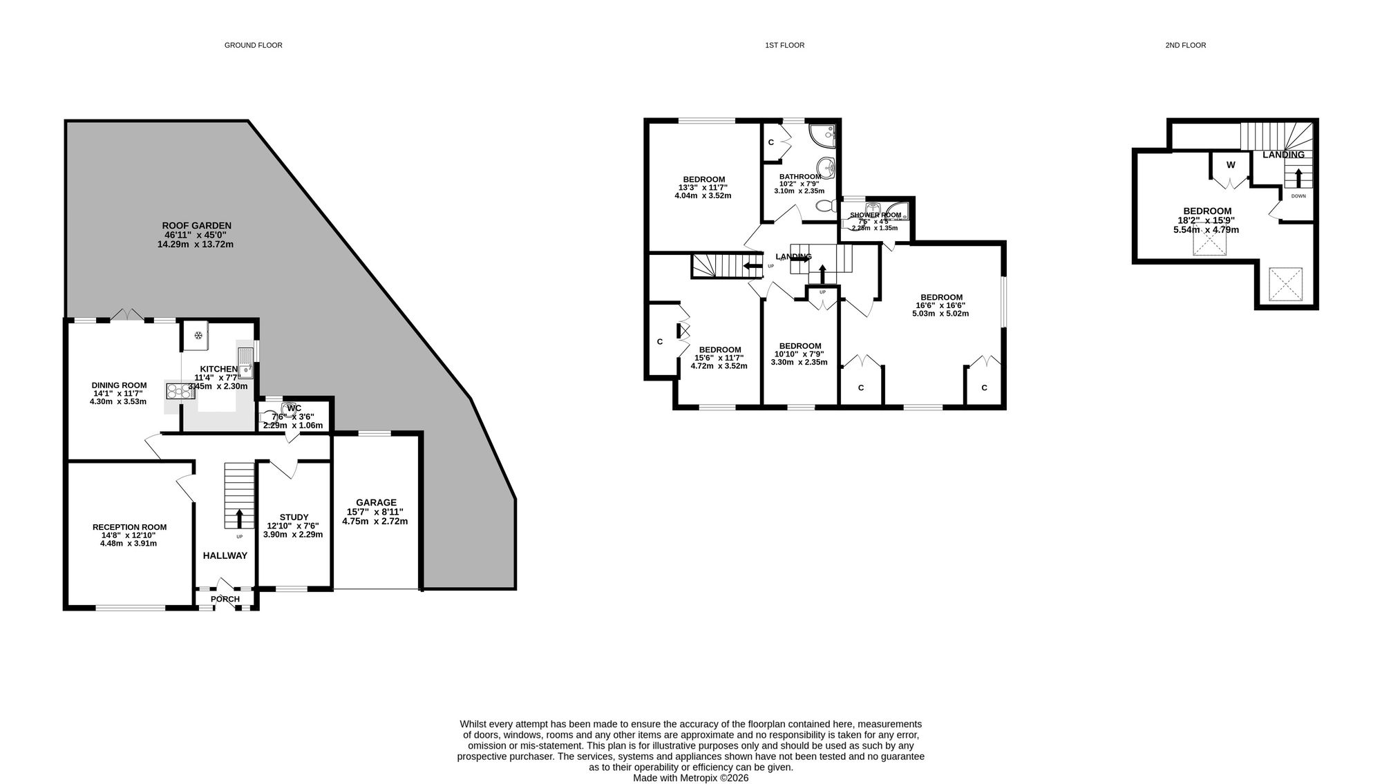 62 Ballards Way, South Croydon floorplan
