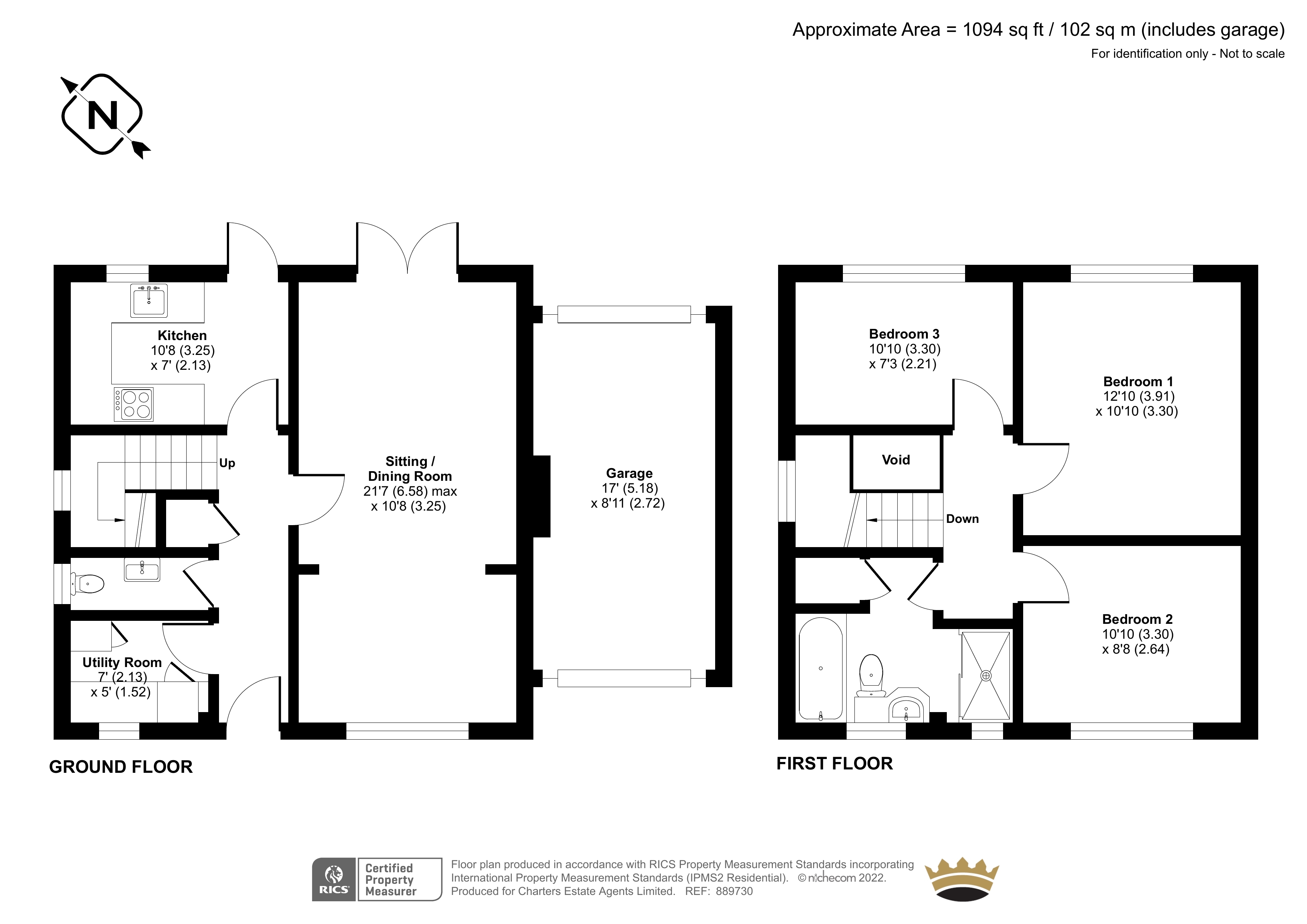 7, Lodge Vale, Romsey floorplan