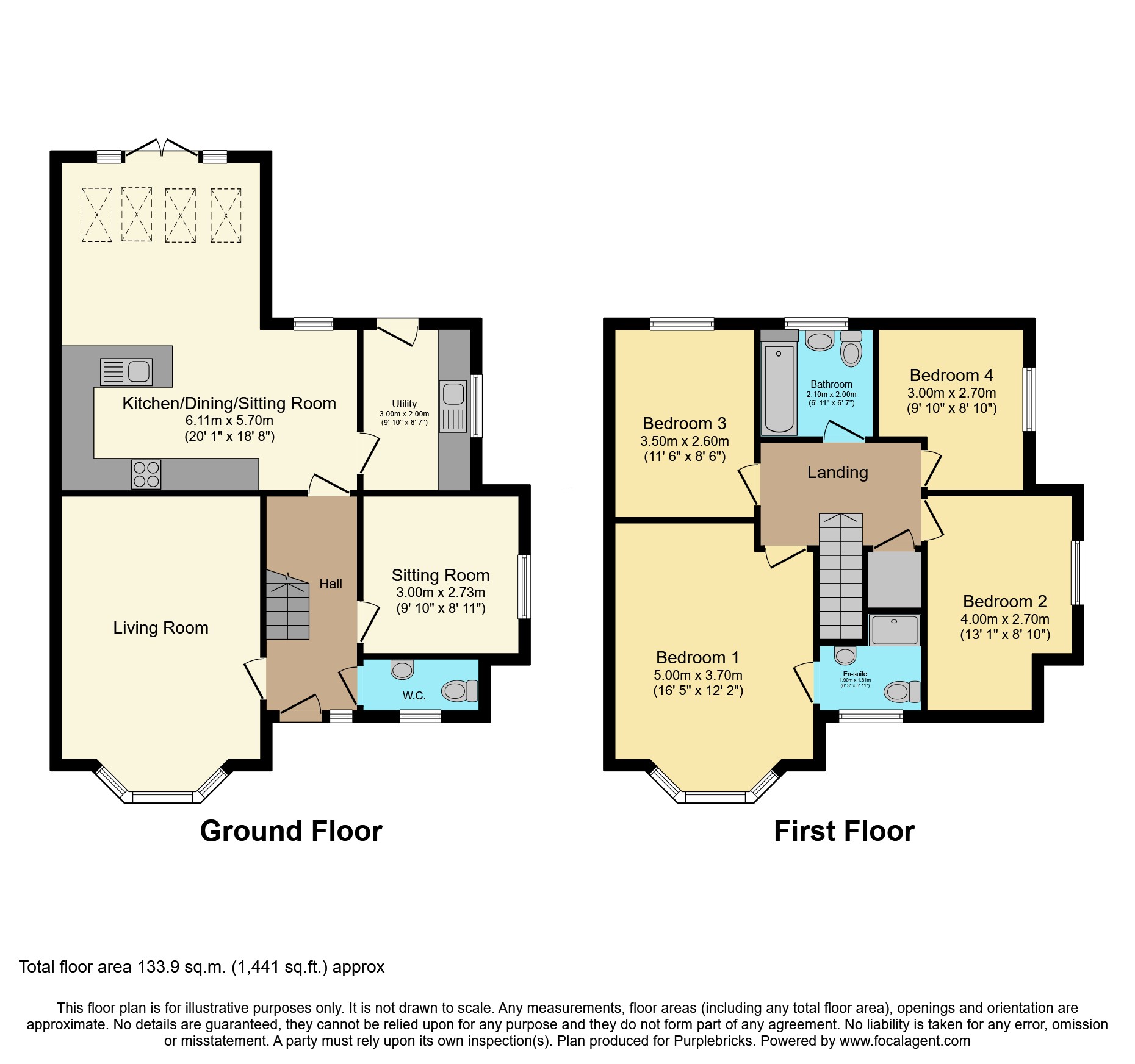 17, Potteries Way, Lords Fold, Rainford floorplan