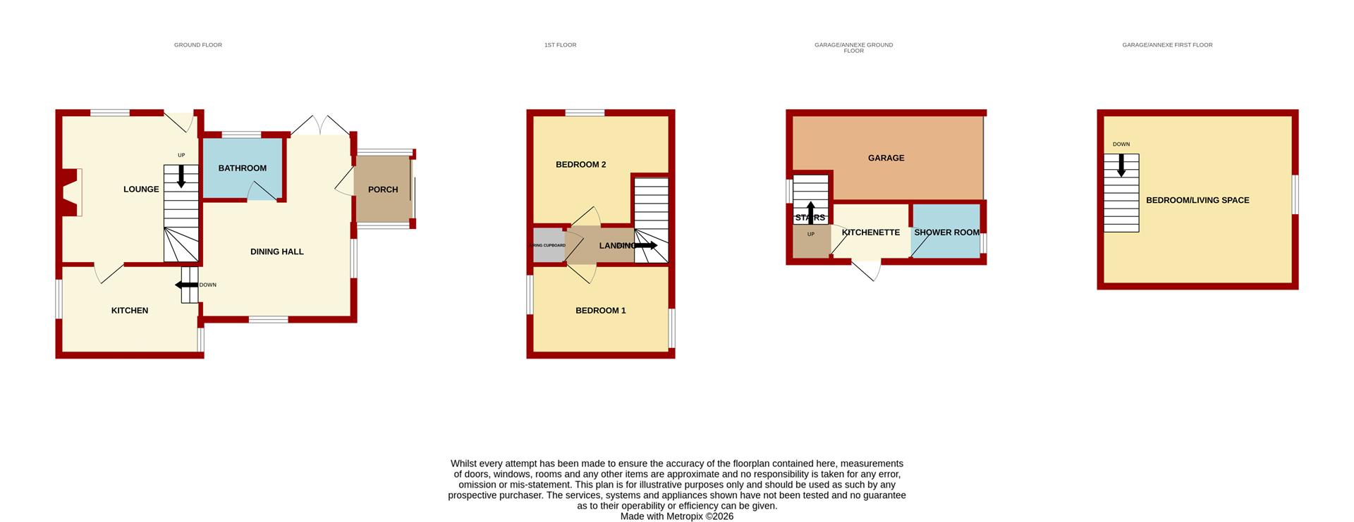 Severn View, The Rocks, Mitcheldean floorplan
