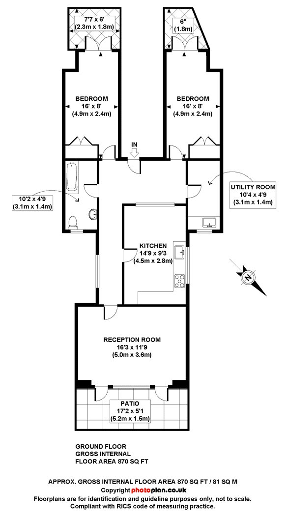 Stanlake Road, London floorplan