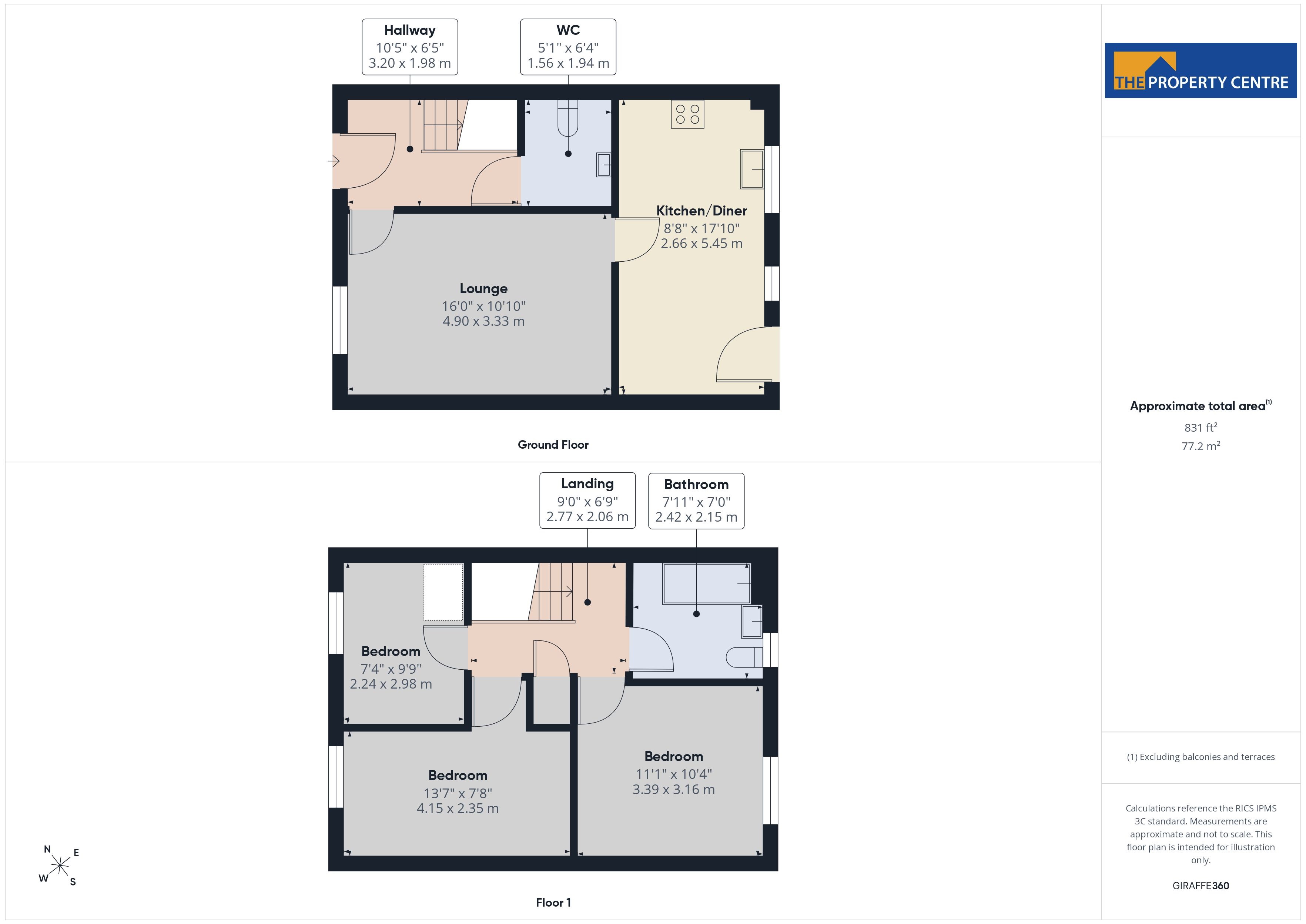 16, Quebec Drive, Gloucestershire floorplan