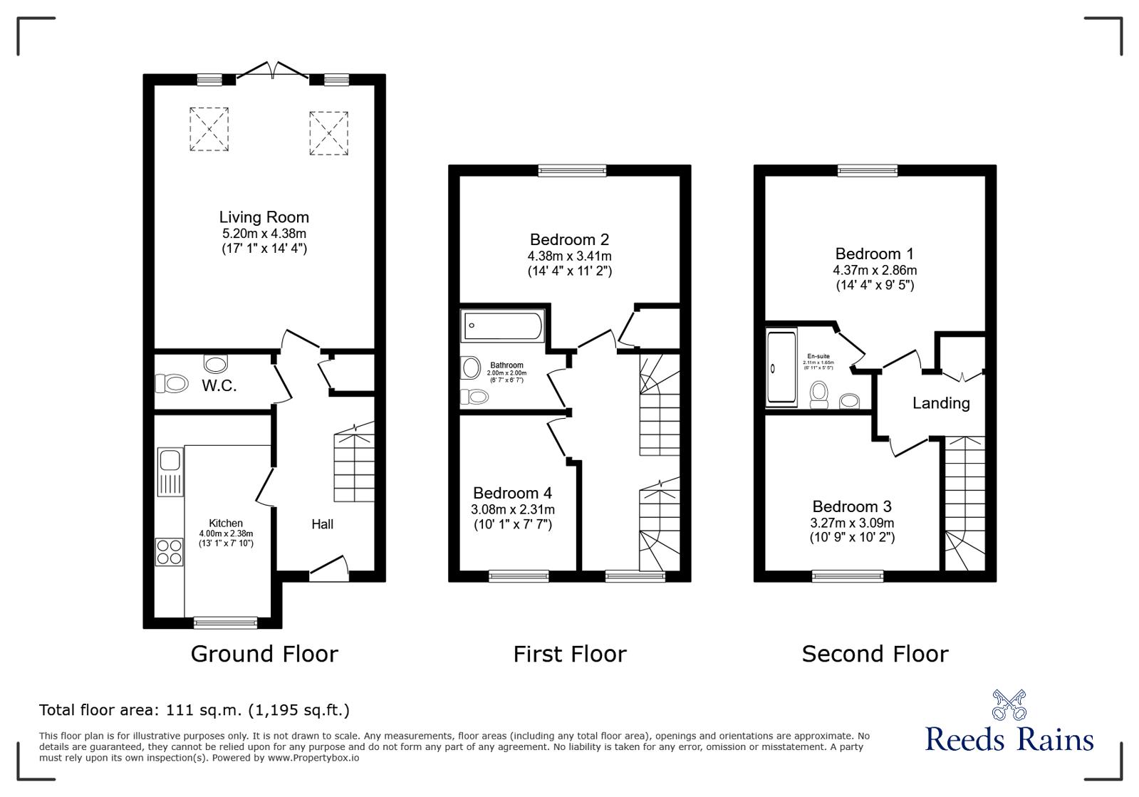 17, Whitworth Park Drive, Tyne and Wear floorplan