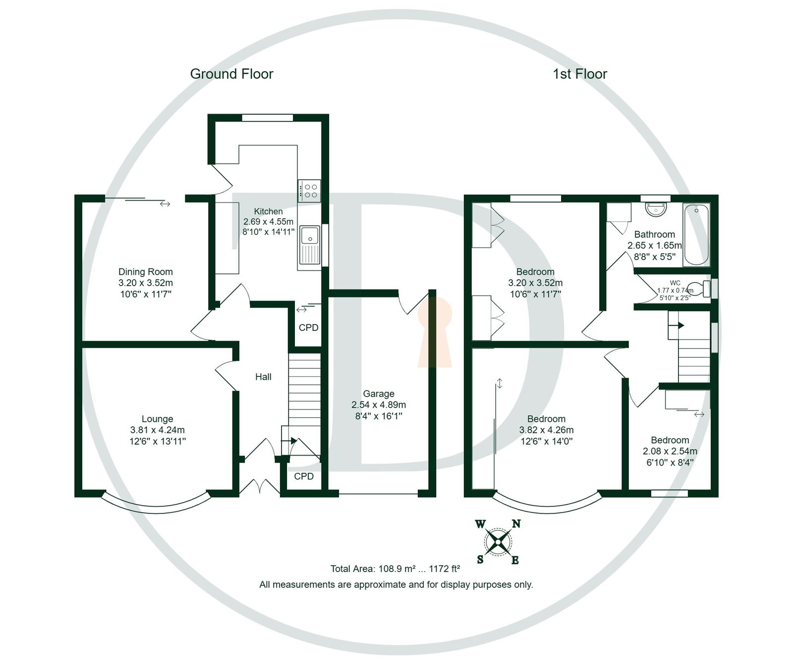 15, Rivacre Road, Ellesmere Port floorplan