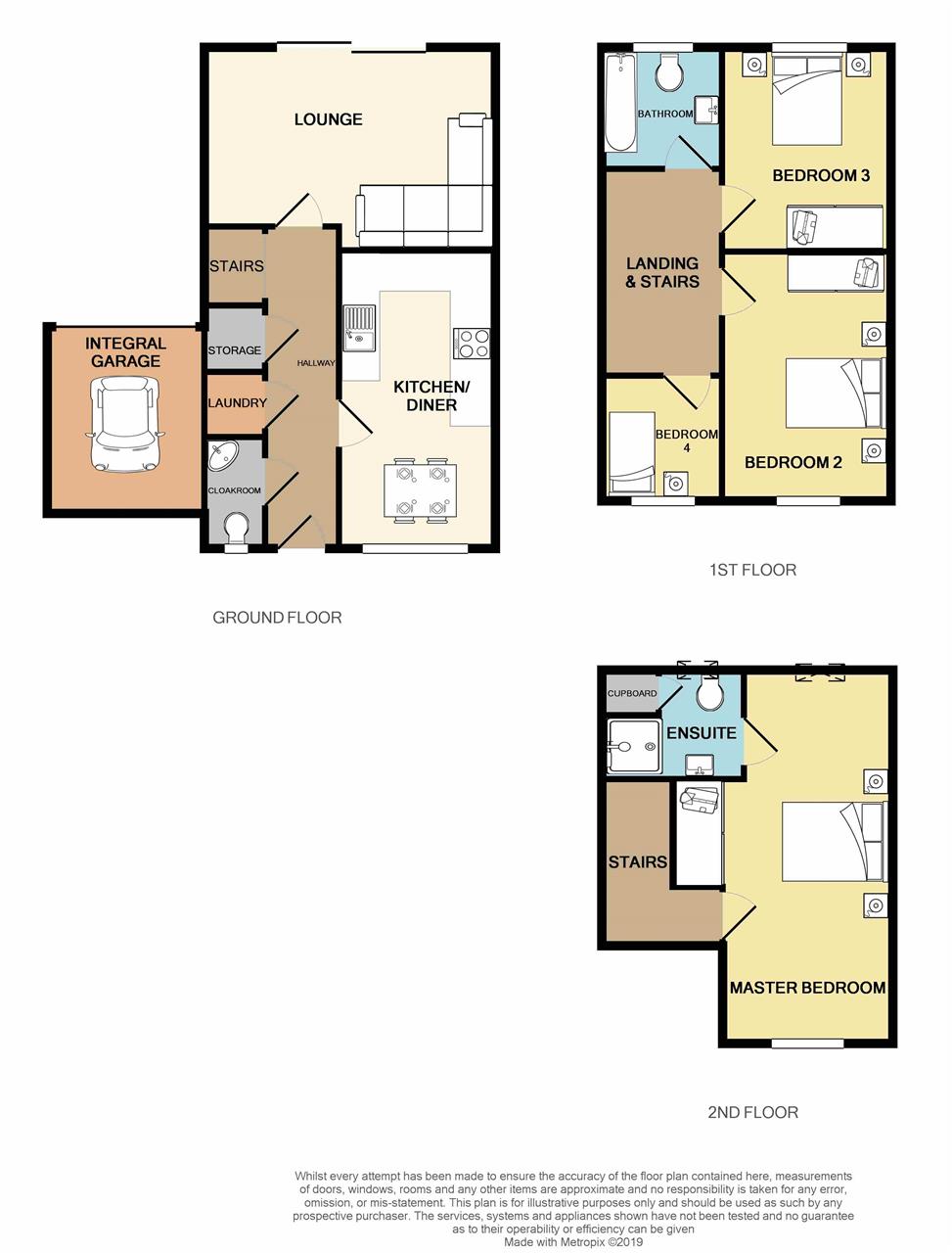 4 Bedrooms Semi-detached house for sale in Welch Walk, Buckshaw Village, Chorley PR7