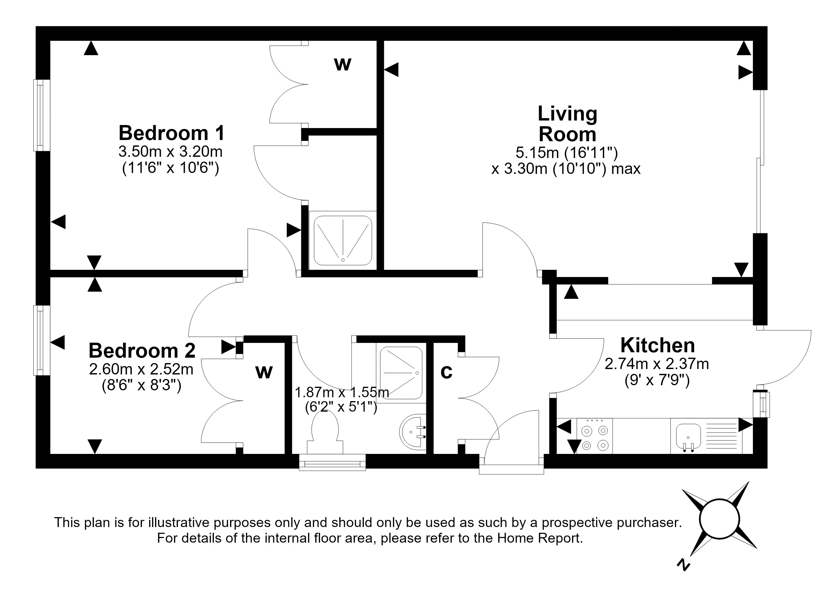 9, Broomieknowe Park, Bonnyrigg floorplan