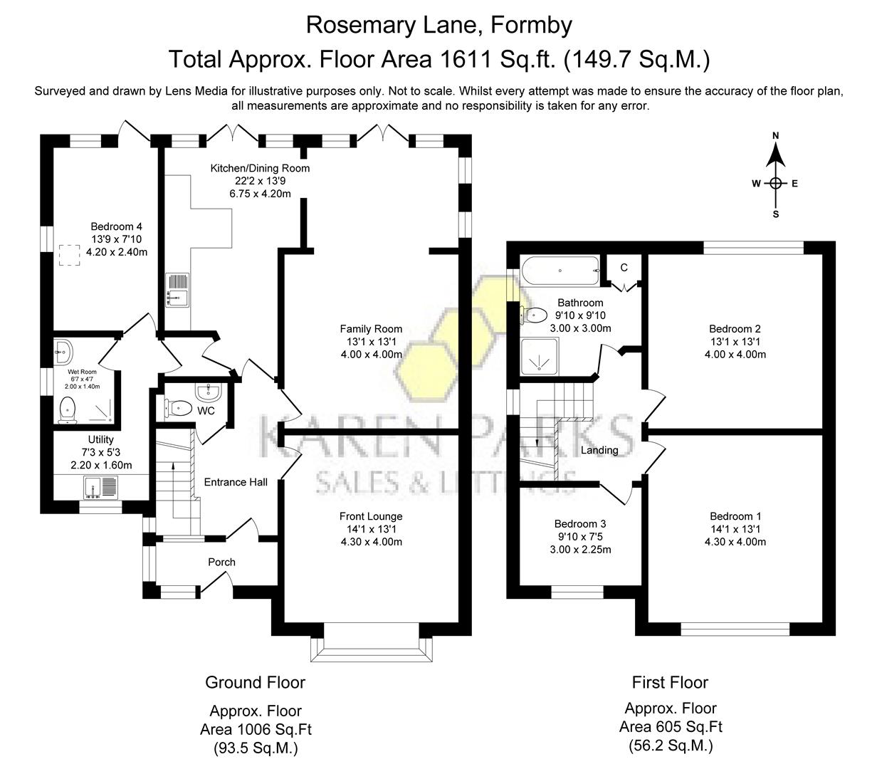 1, Rosemary Lane, Liverpool floorplan