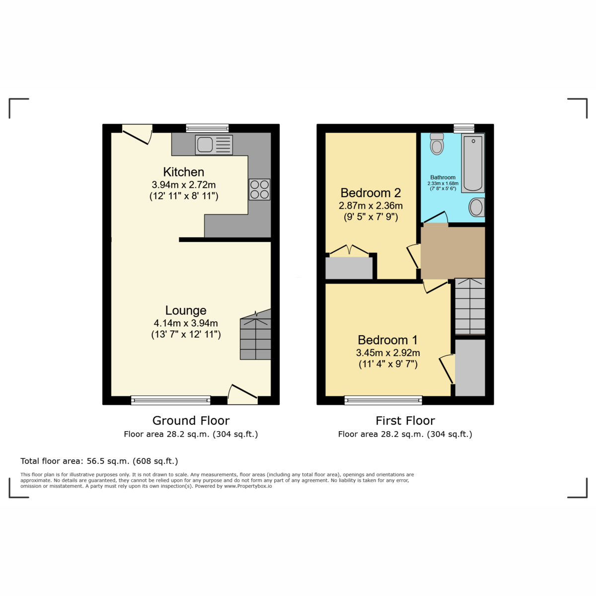 64, Kingslea Park, East Cowes floorplan