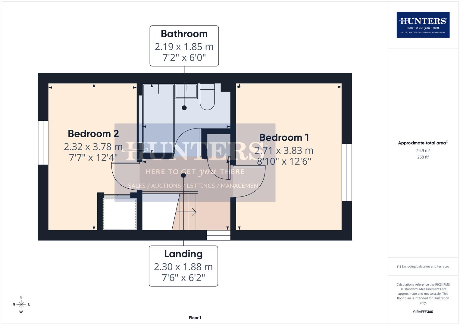 5, Donington Close, Sunderland floorplan