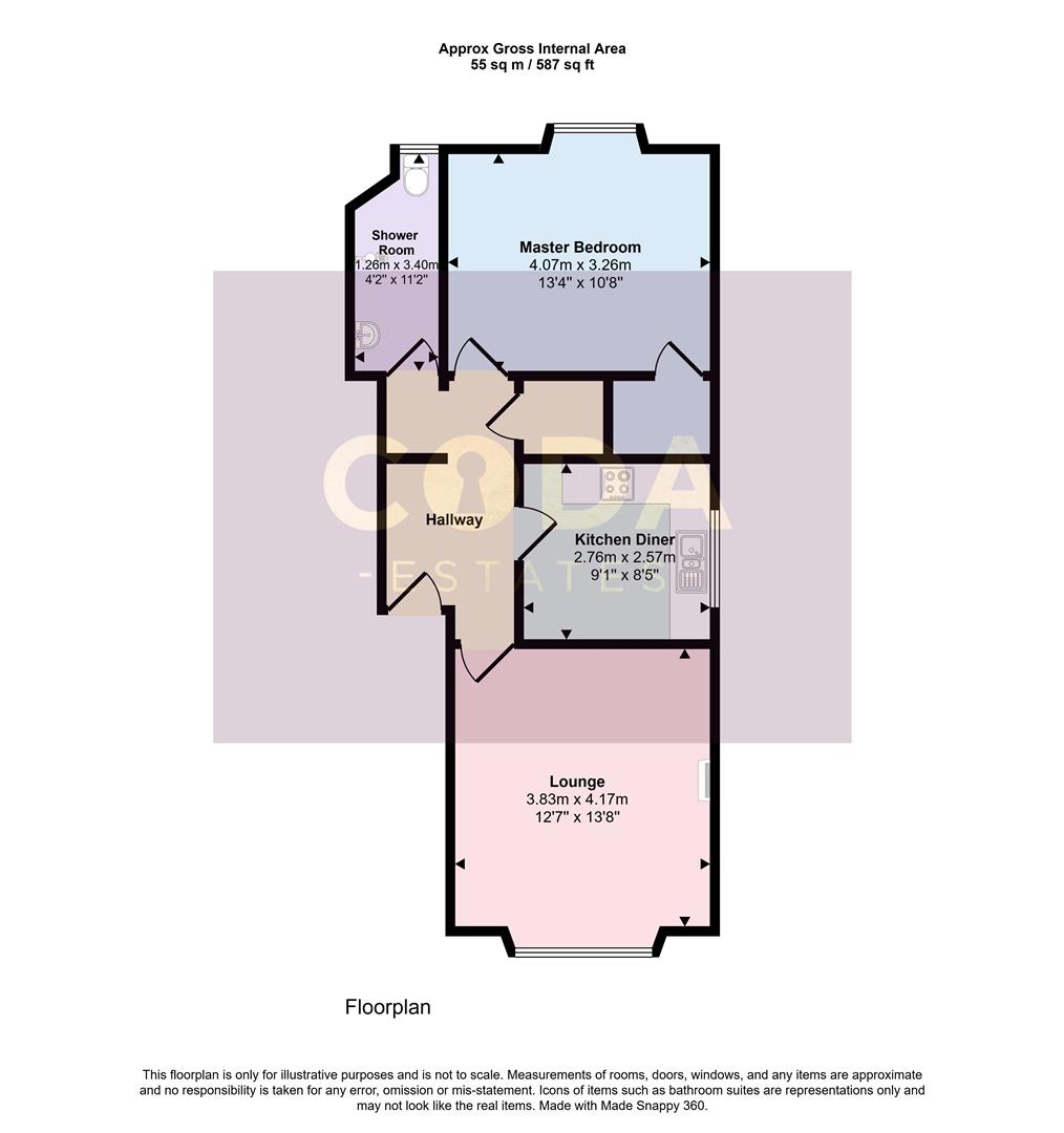 4, Ingleside, Glasgow floorplan