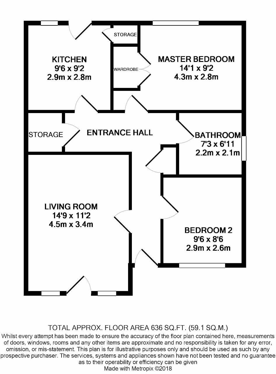 2 Bedrooms Flat for sale in Erskine Street, Stirling FK7