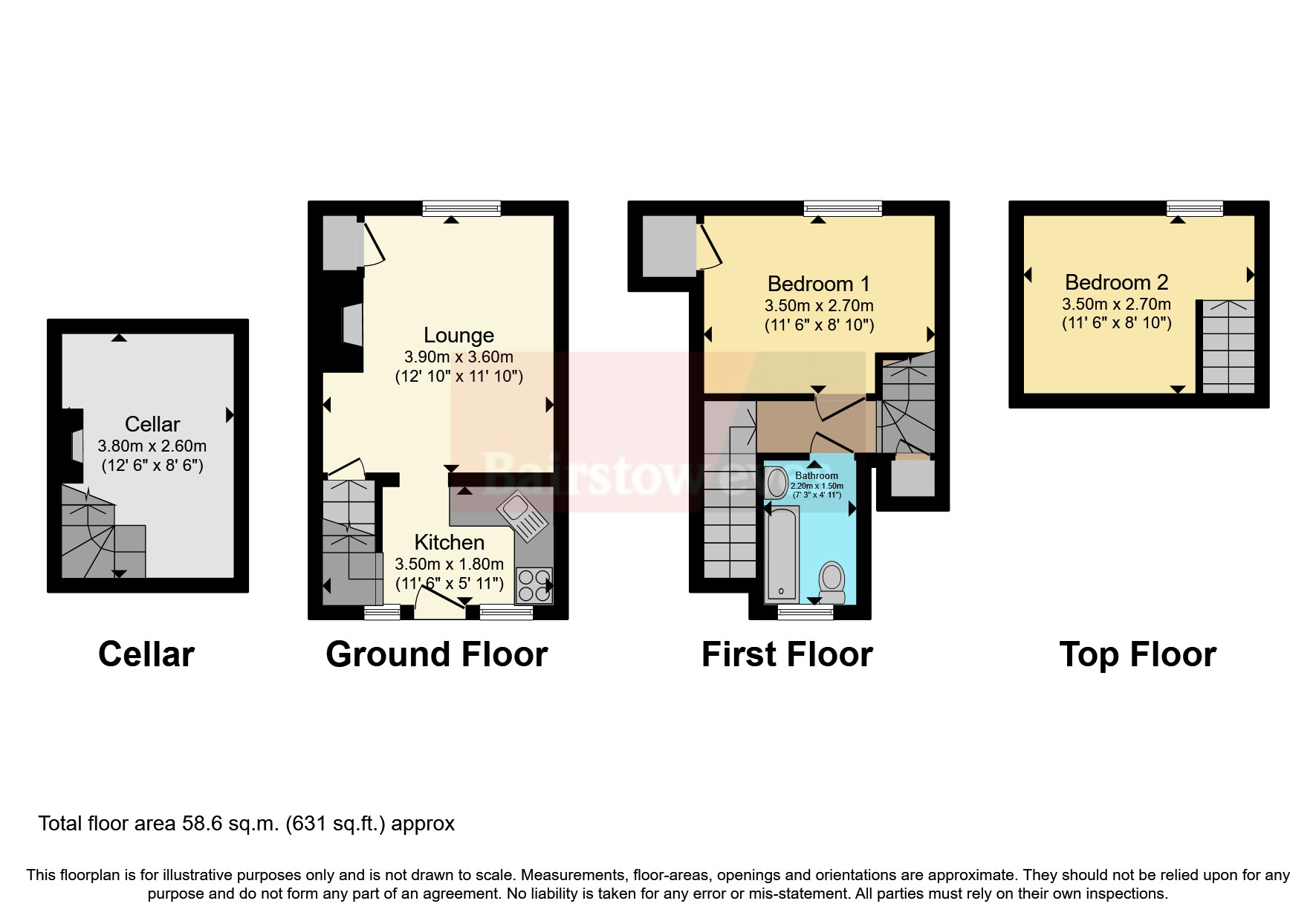 The Street, Detling, Maidstone, Kent ME14, 2 bedroom end terrace house for sale 64434476