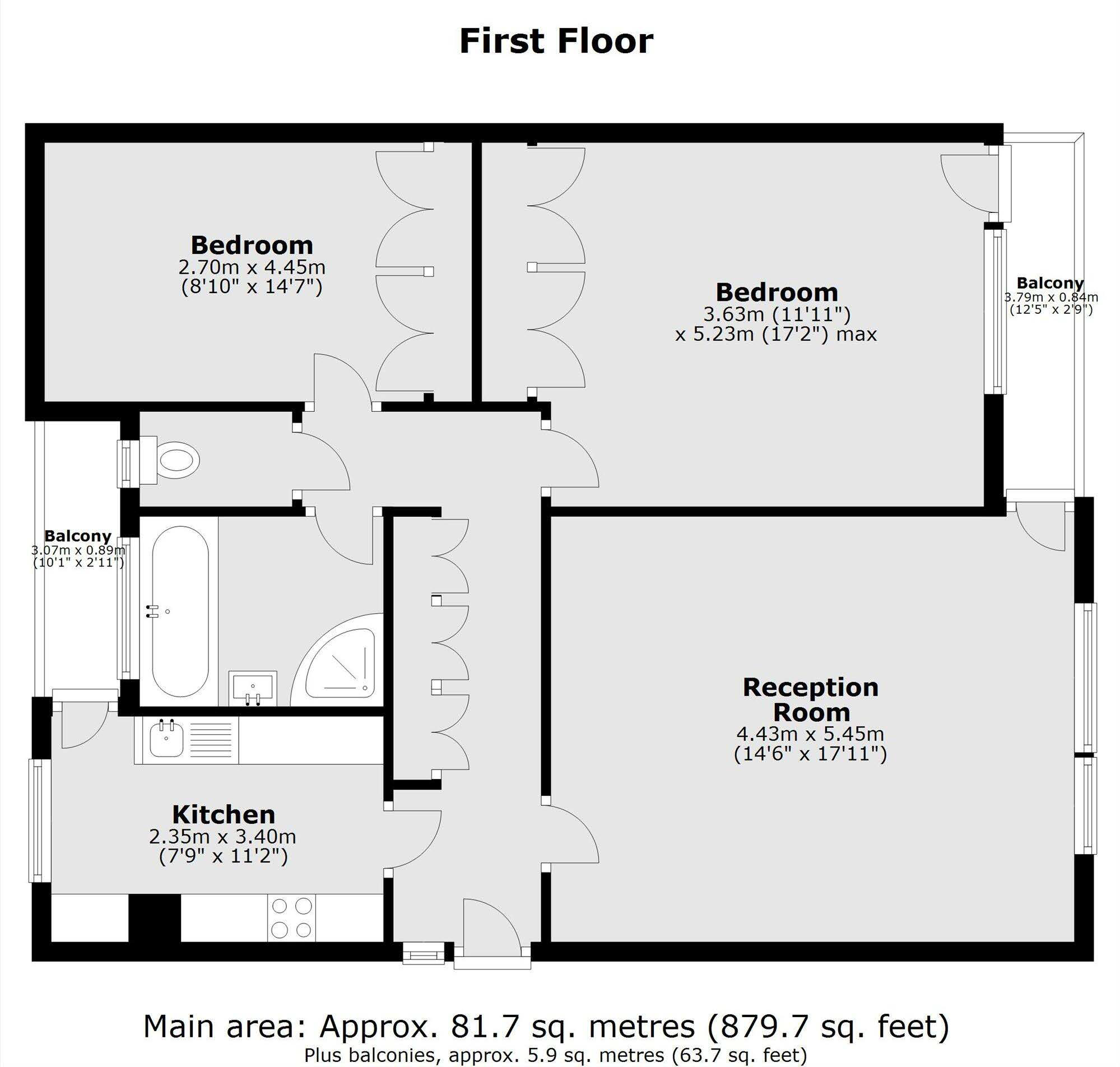 10, Herons Lea, Sheldon Avenue, Highgate floorplan