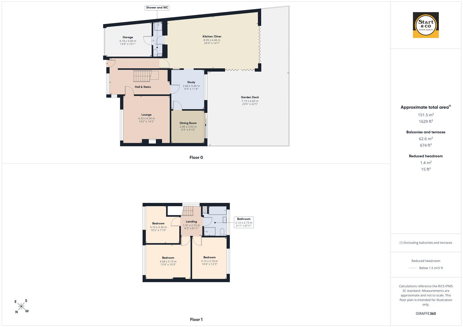 39, Treninnick Hill, Newquay floorplan