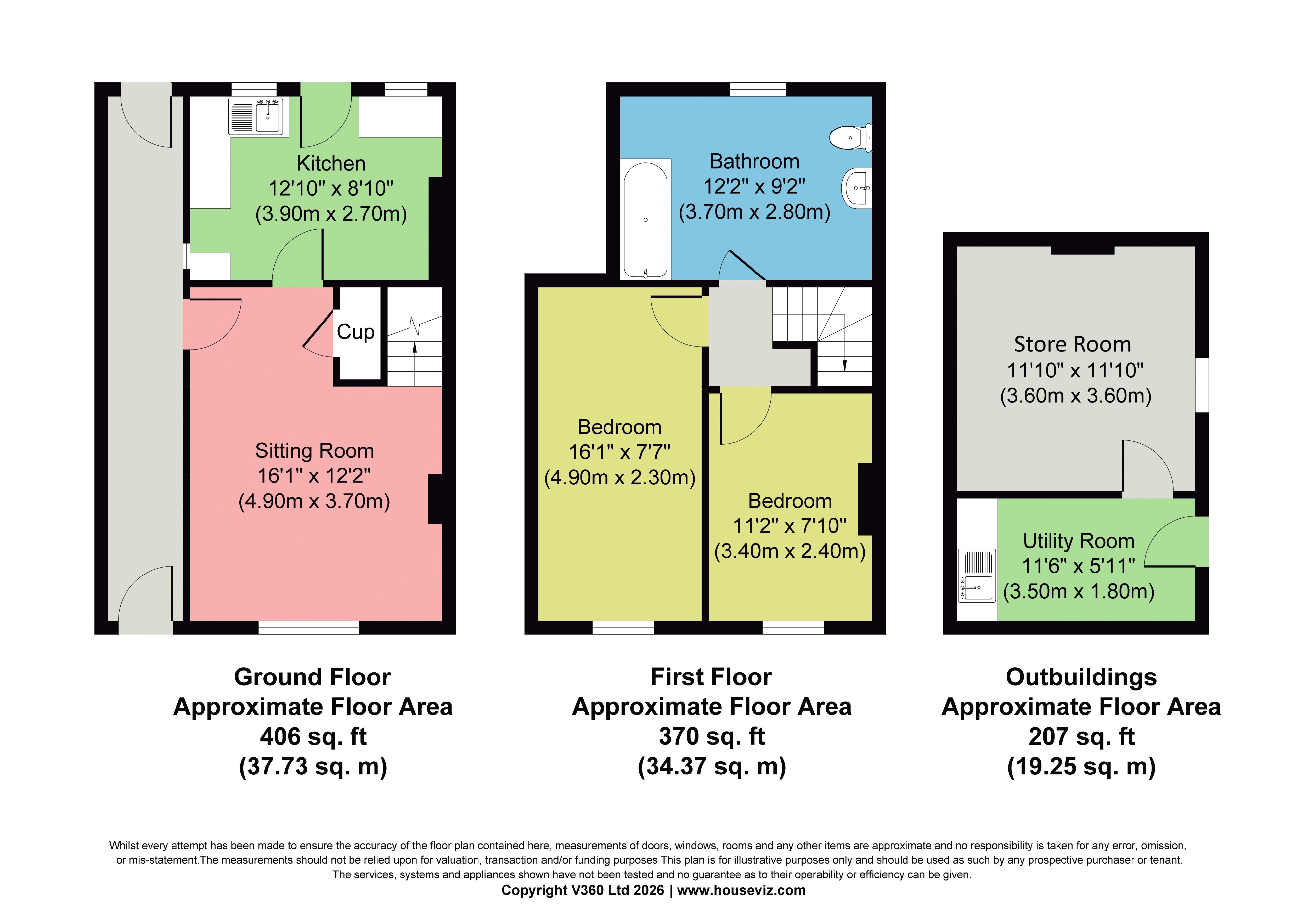 6, Westgate, Malton floorplan
