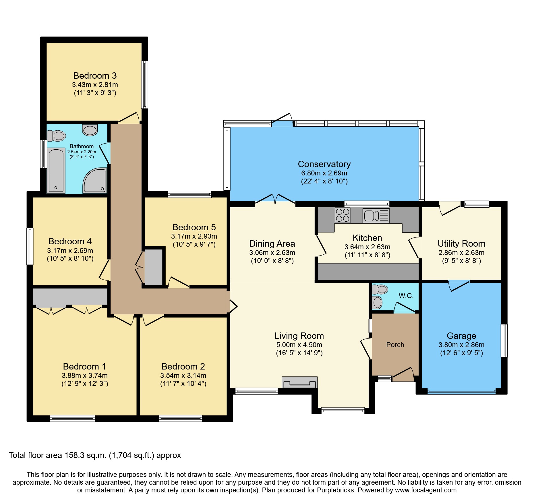 Hazel Grove, Llanstadwell SA73, 5 bedroom detached bungalow for sale