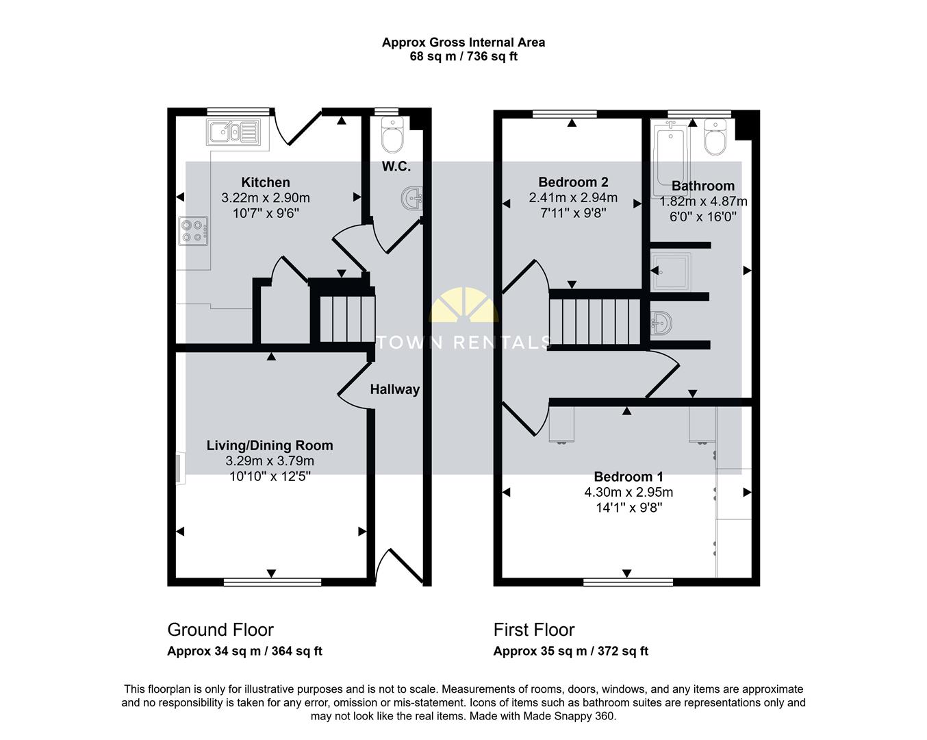 Montgomery Mews, Eastbourne floorplan