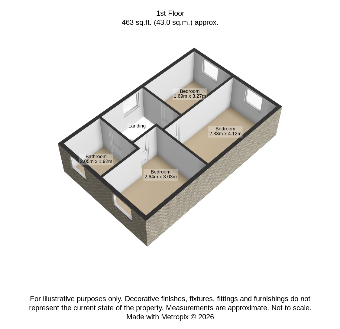 19, Malvern Close, Bolton floorplan