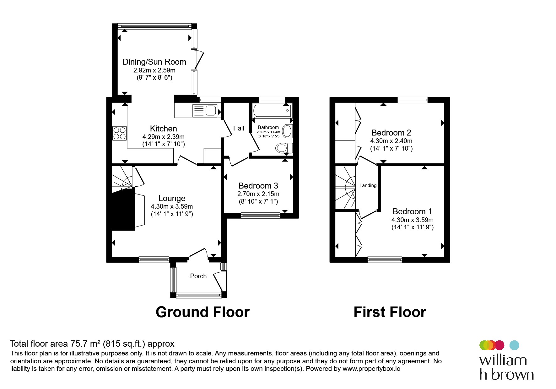32, The Street, Lowestoft floorplan