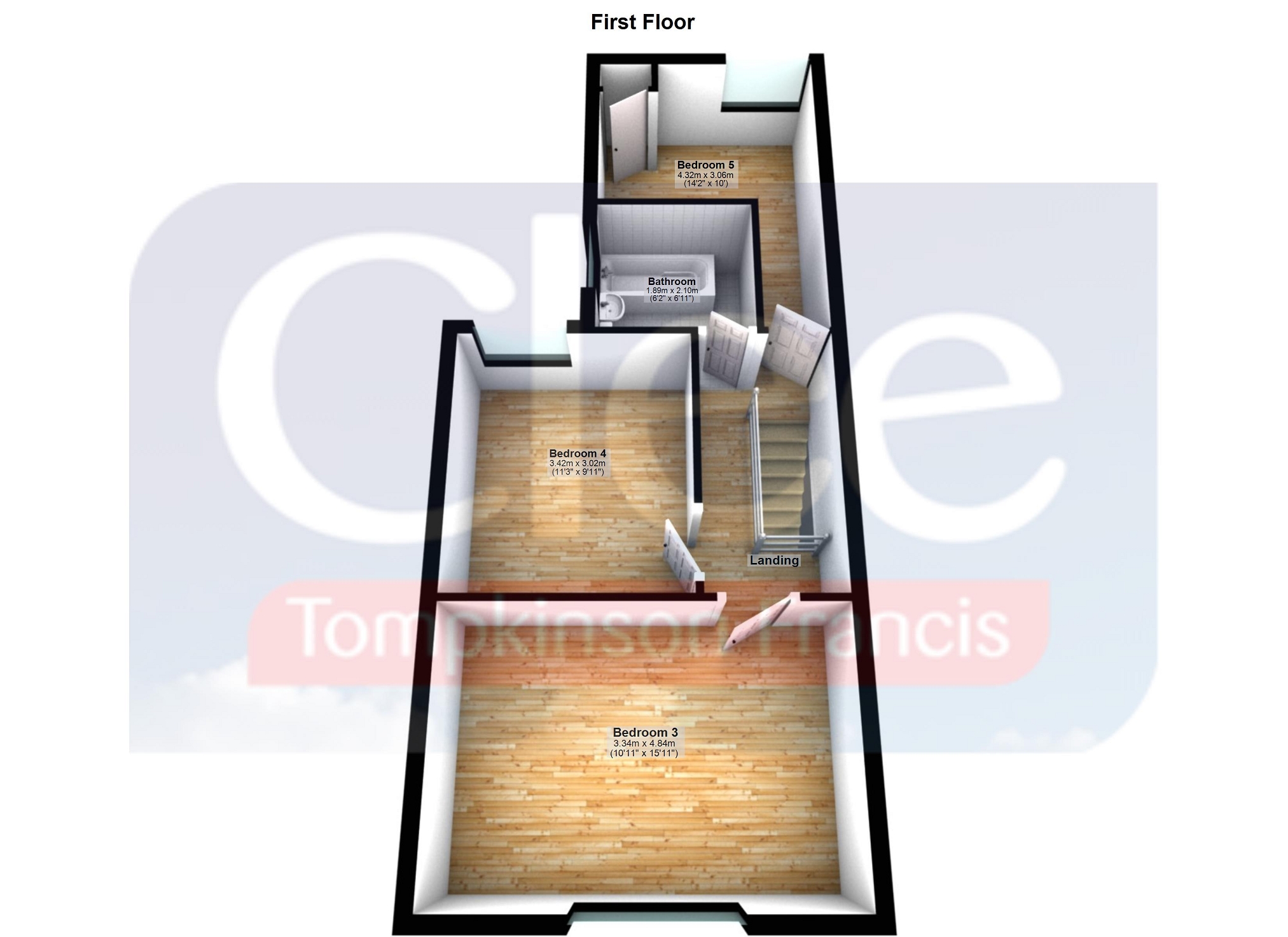 39, Jersey Terrace, Swansea floorplan