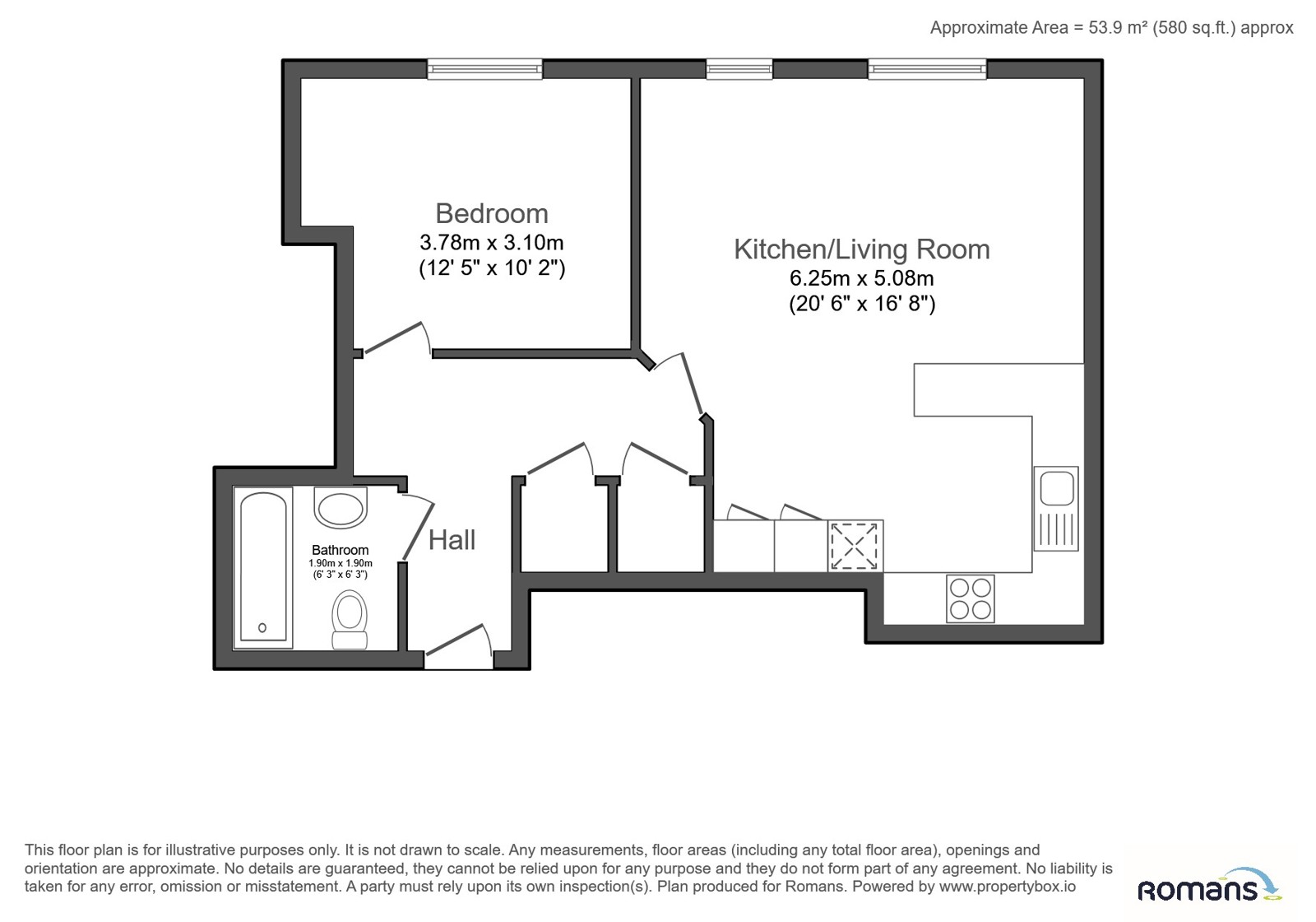 19, St. David Mews, Somerset floorplan