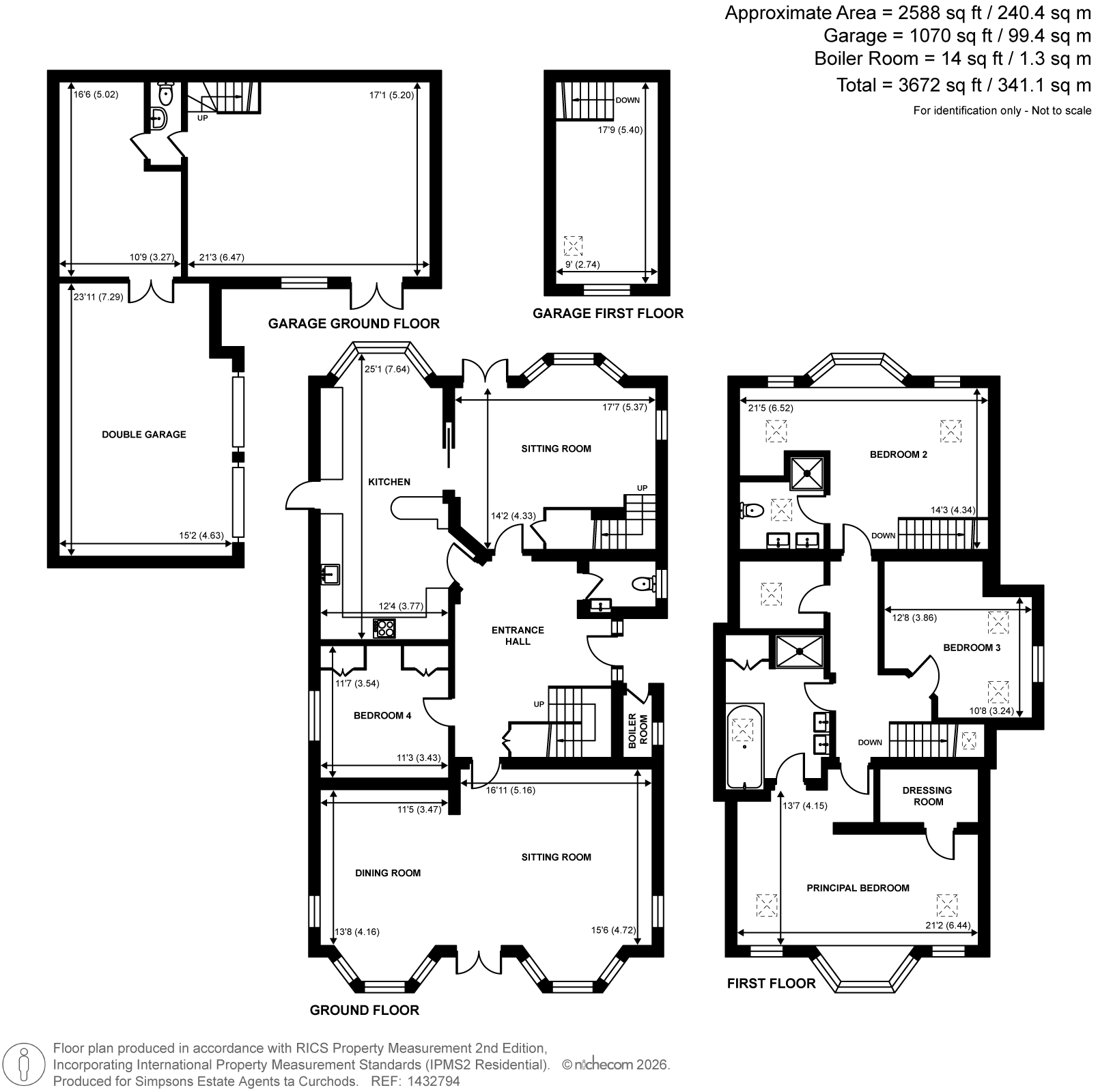 Hyandri,, Hamm Court, Weybridge floorplan