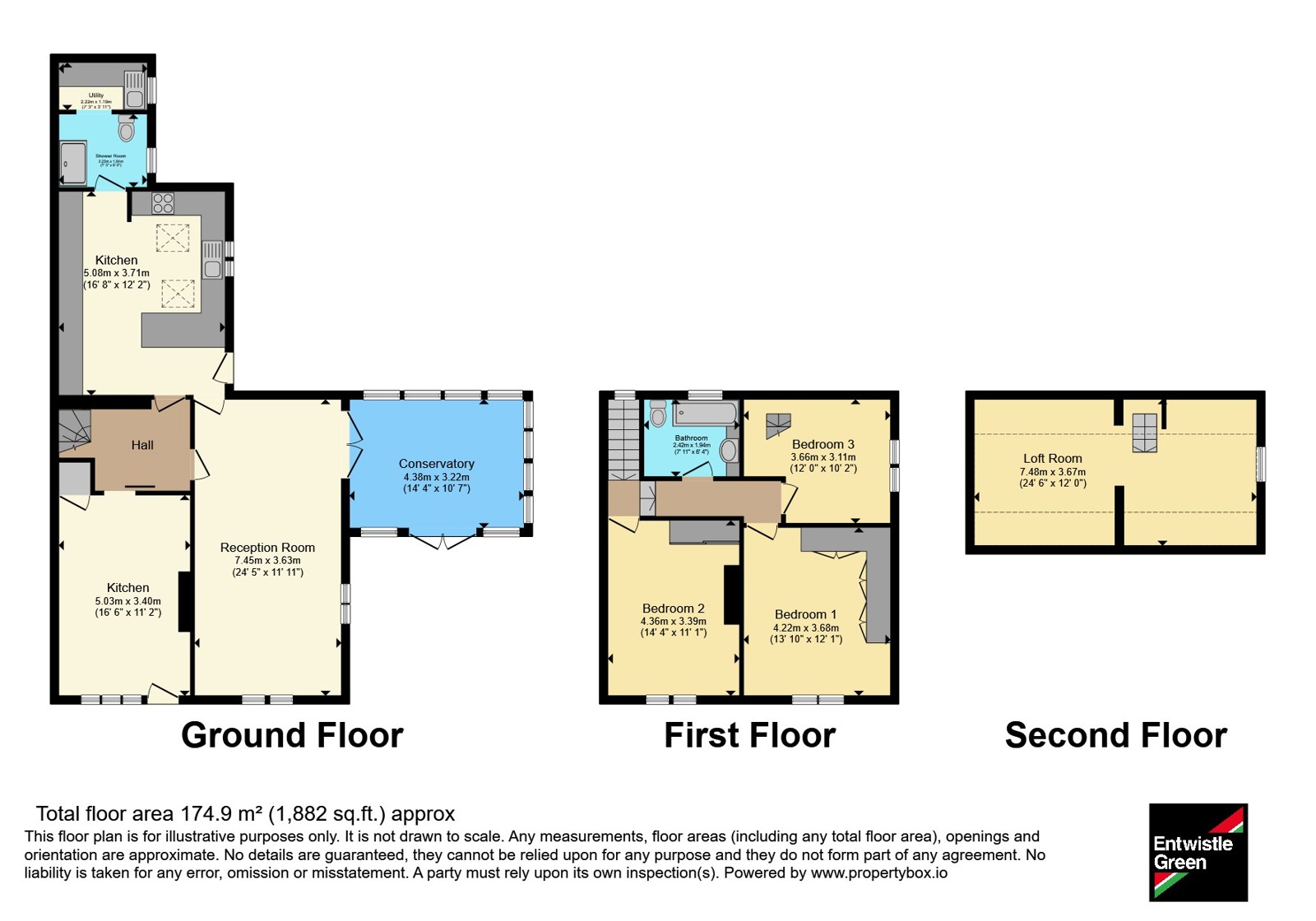 2, Whitefield Lane, Prescot floorplan